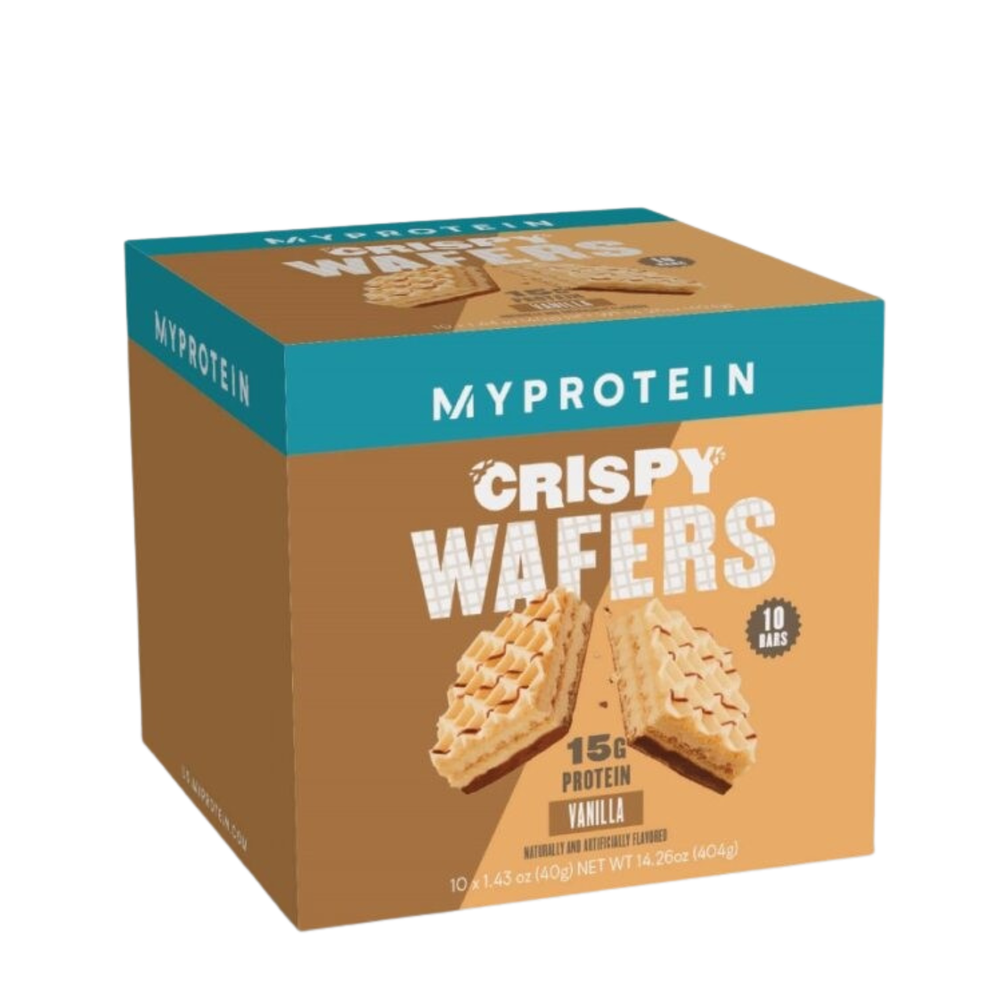 Crispy Wafers Vanilla (10 Bars) GNC