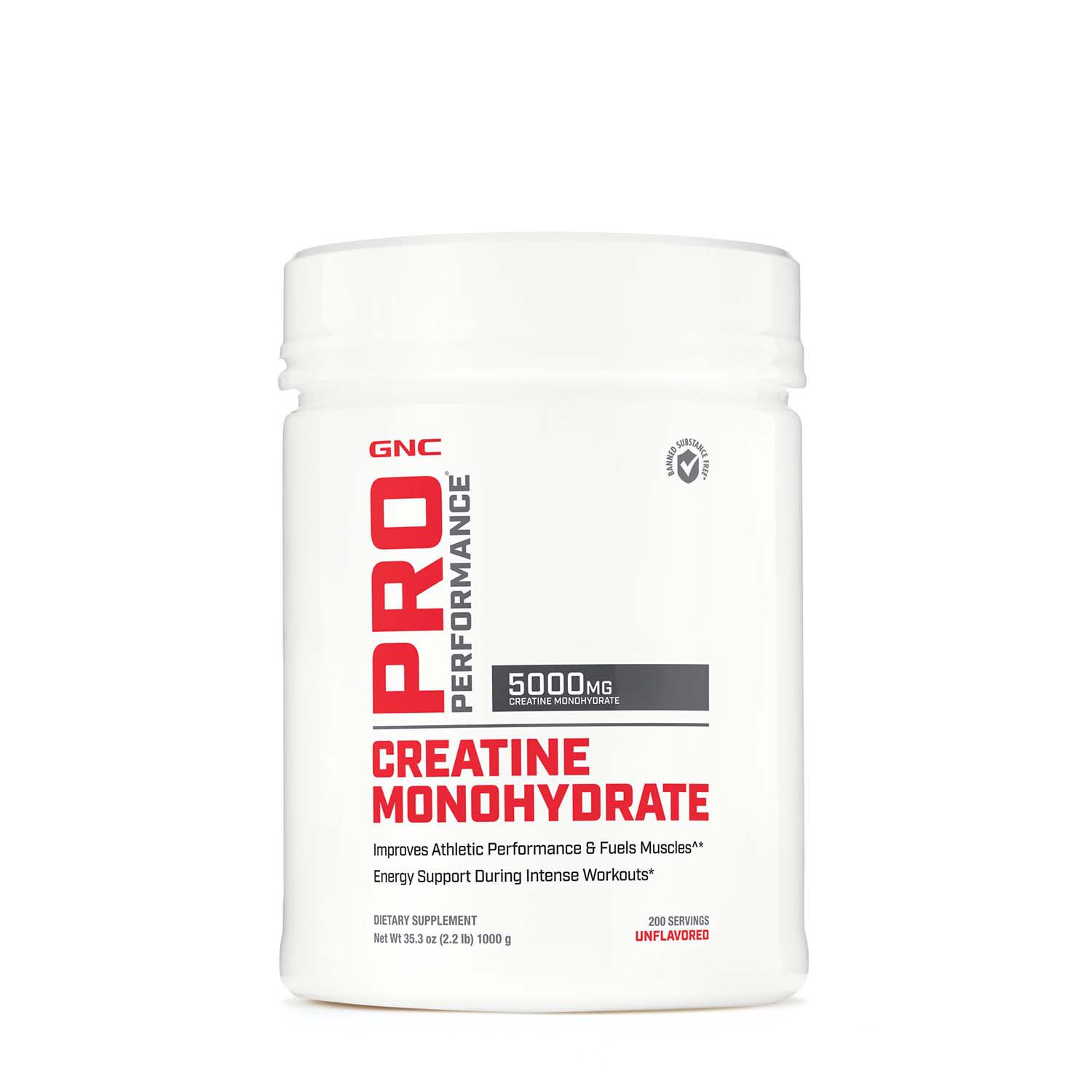 Gnc Pro Performance Creatine Monohydrate