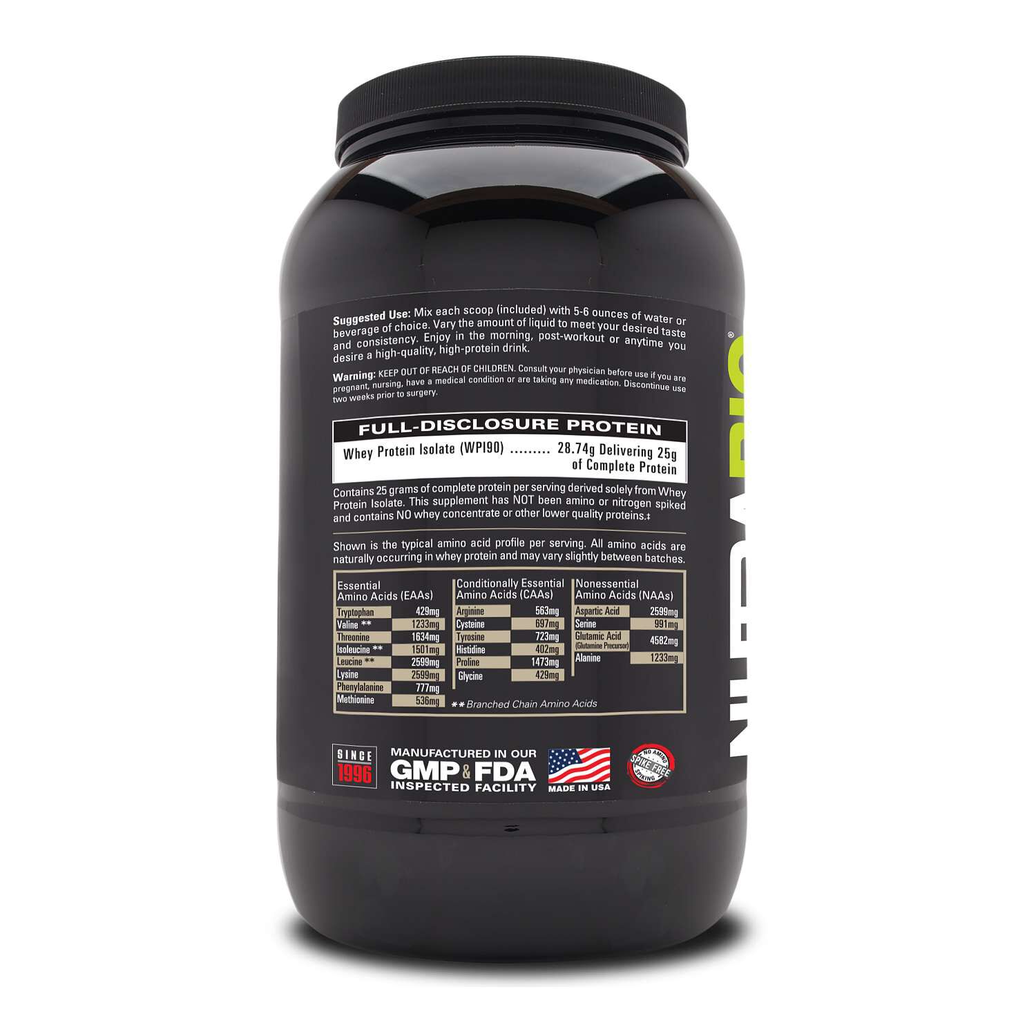 Whey Protein Isolate - Ice Cream Cookie Dream (29 Servings)
