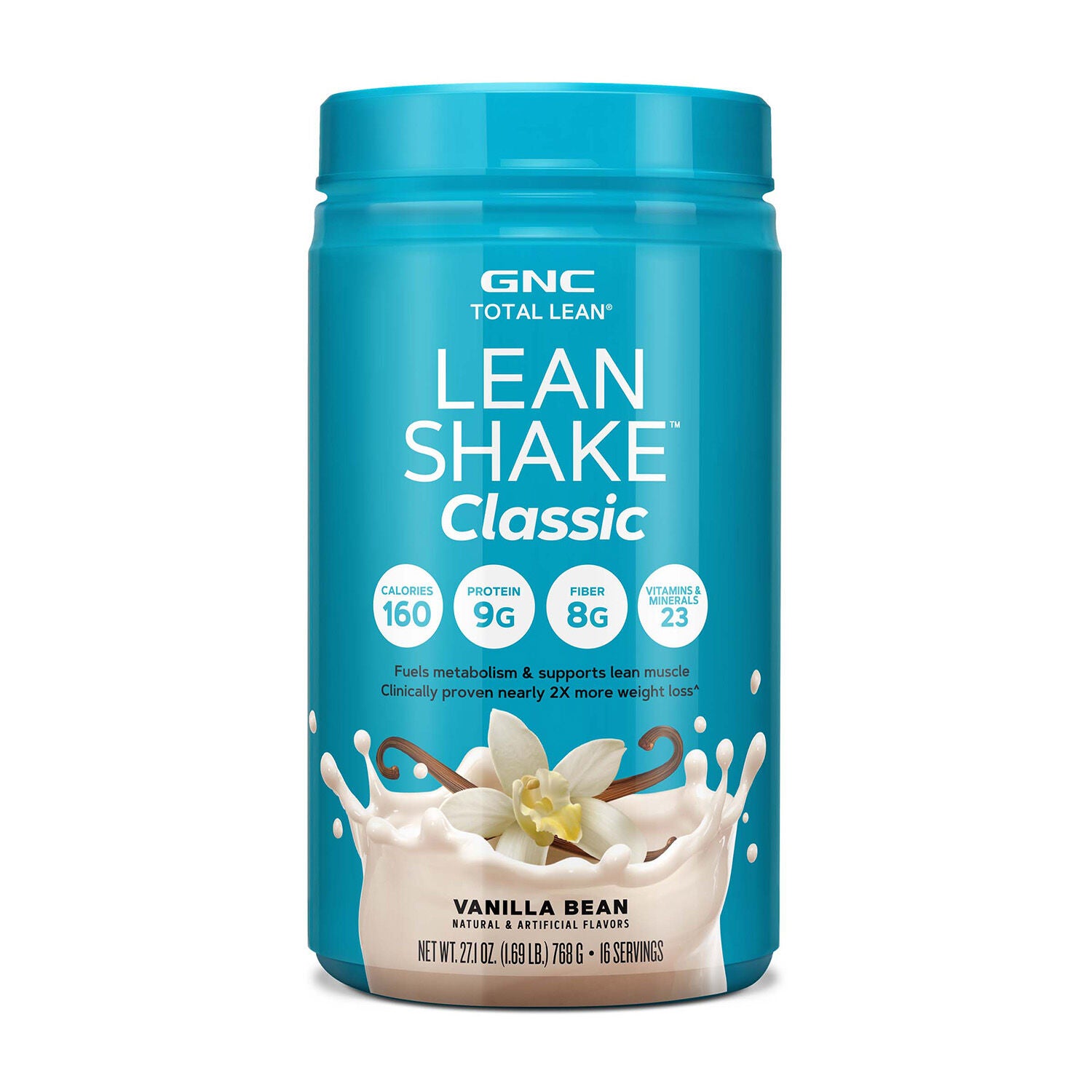 Lean Shake Classic - Vanilla Bean (16 Servings) Vanilla Bean | GNC Lean Shake Classic - Vanilla Bean (16 Servings) Vanilla Bean | GNC