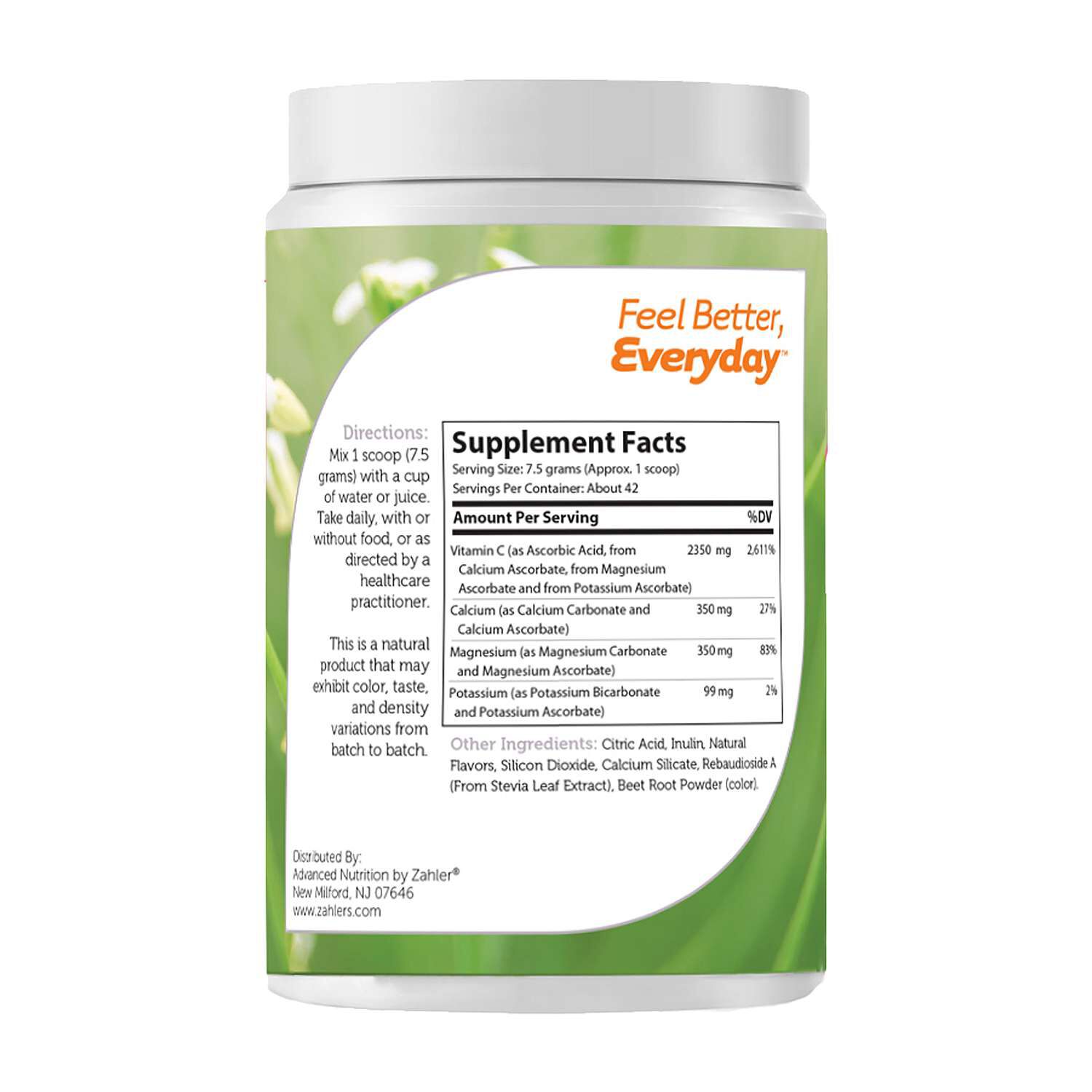 Buffered C Powder - Natural Berry Flavor - 11 oz. (42 Servings)
