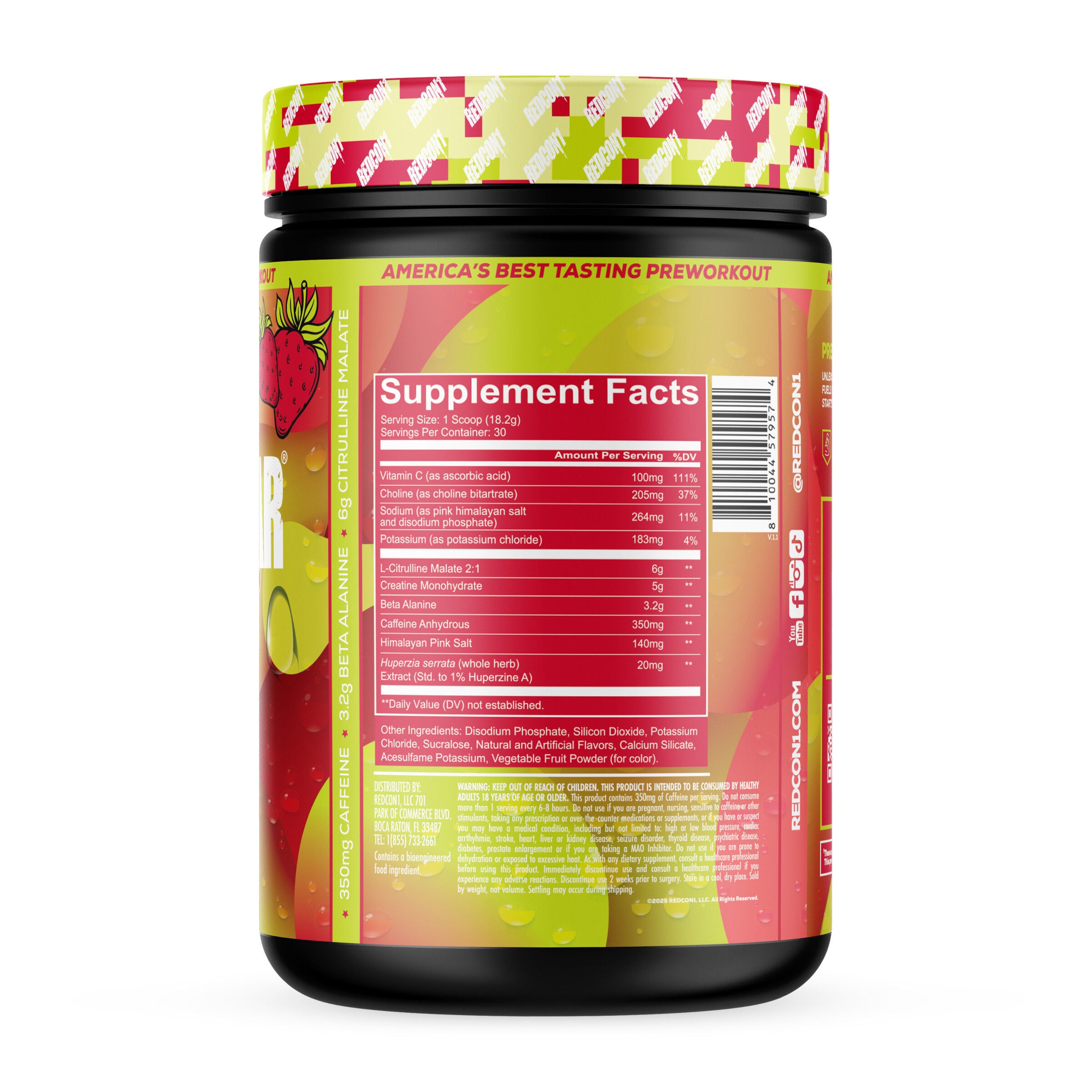 Total War Reloaded Pre-Workout - Strawberry Kiwi (30 Servings)  | GNC