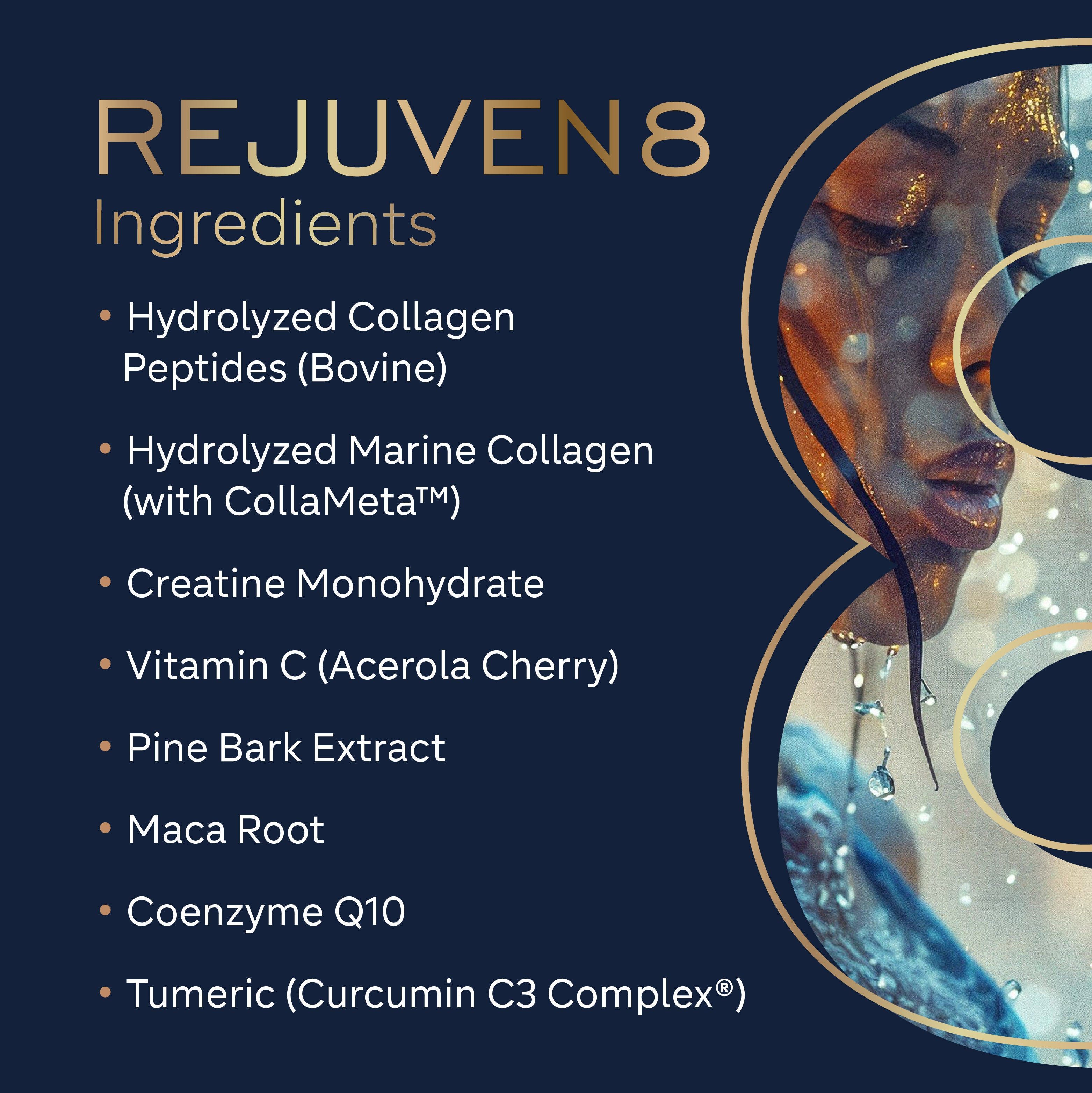 Rejuven8 Collagen + Cellular Health - Sunrise Punch (28 Servings)  | GNC