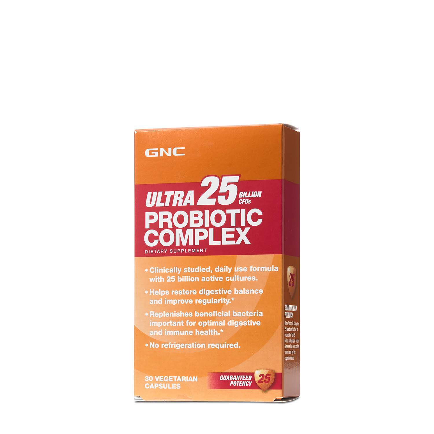 Gnc Ultra Probiotic Complex 25 Billion Cfus Gnc