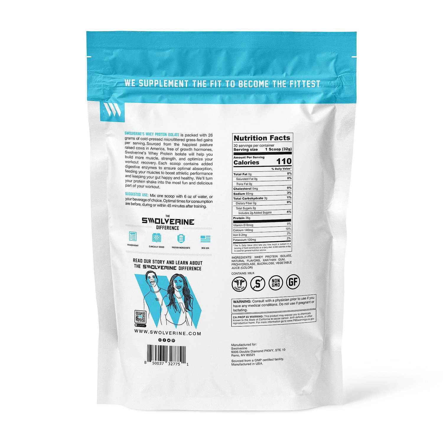 Whey Protein Isolate - Strawberry Milkshake (30 Servings) Strawberry Milkshake | GNC