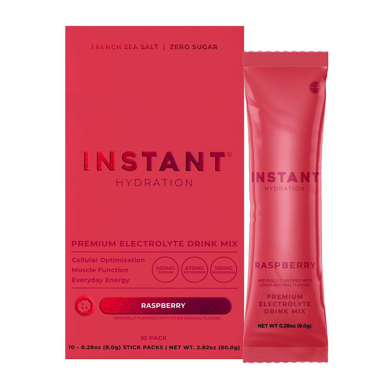 Premium Electrolyte Drink Mix - Raspberry (10 Pack) Raspberry | GNC