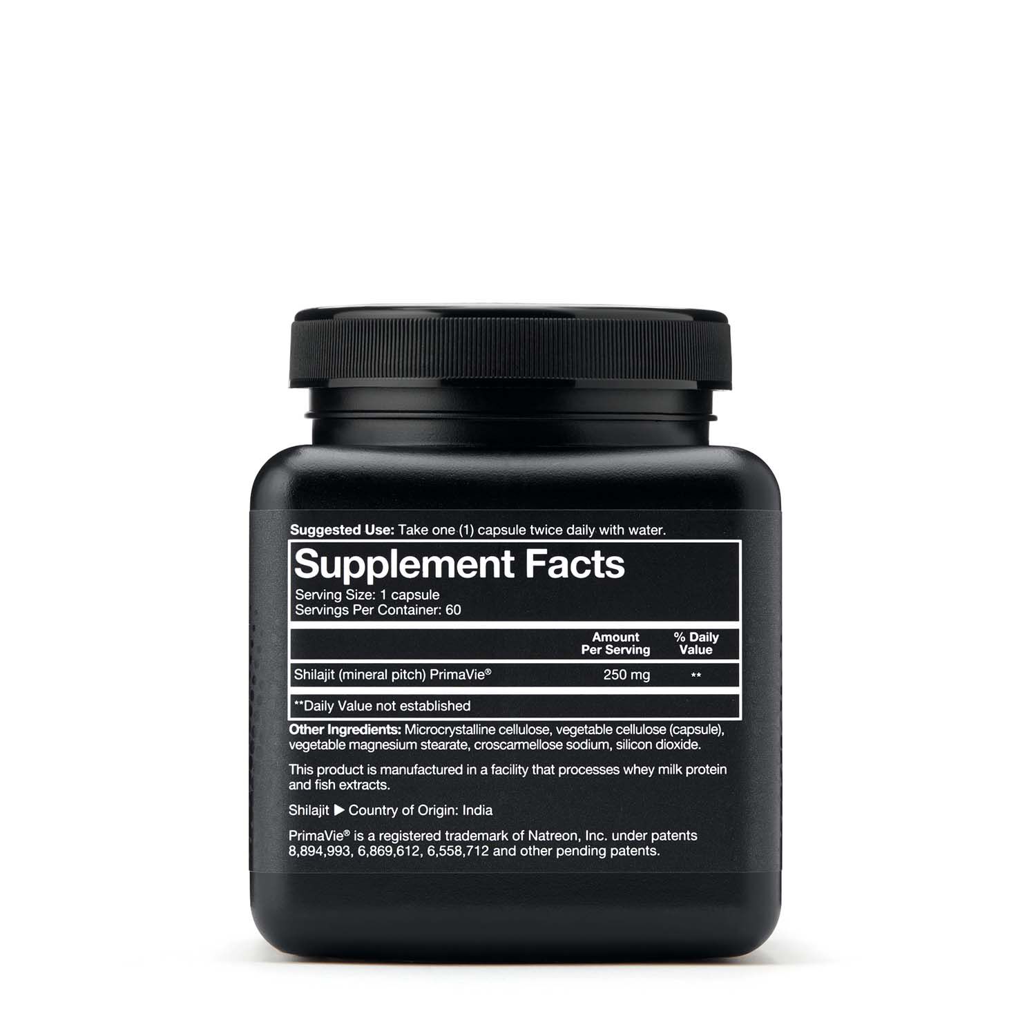 Mens Shilajit - 60 Capsules (60 Servings)  | GNC