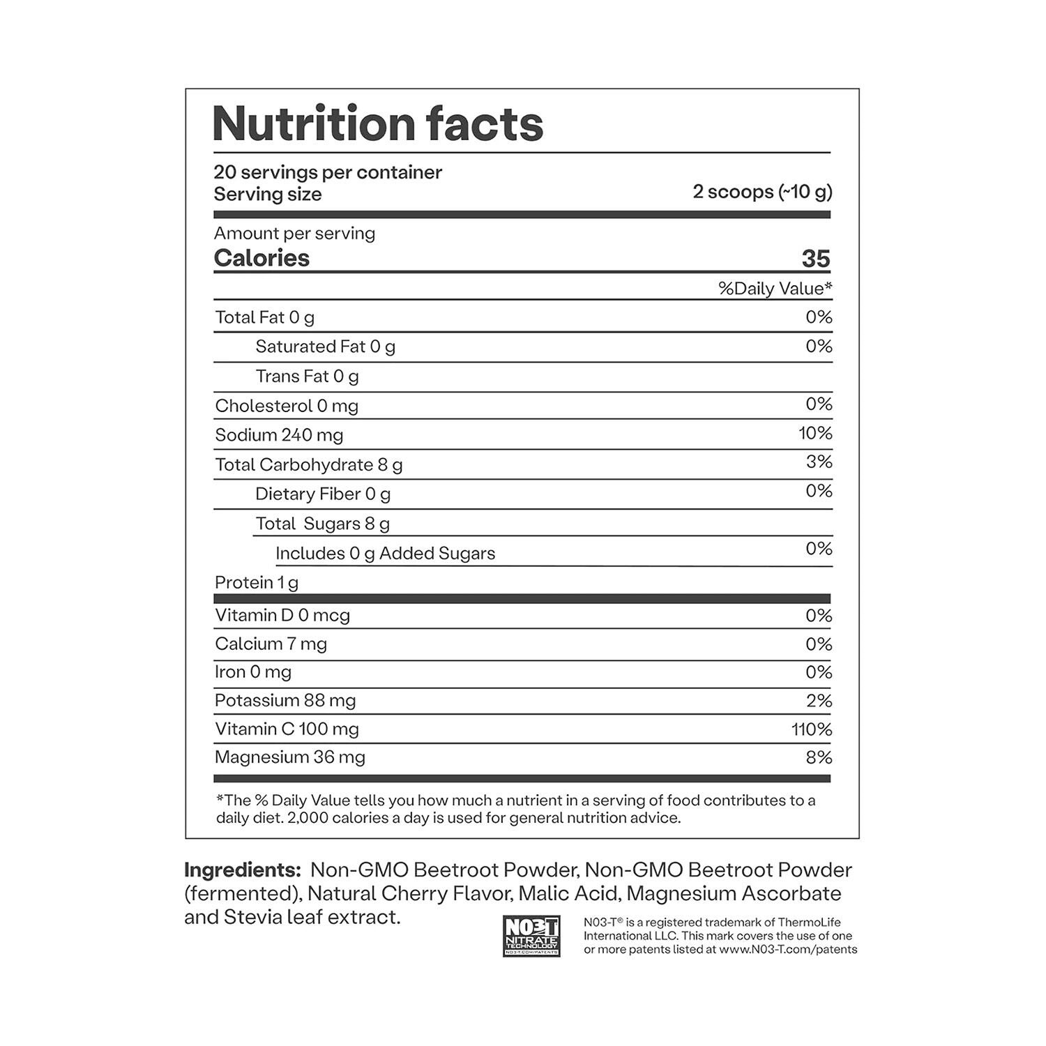 SuperBeets&reg; SPORT - Wild Cherry - 7.4 oz (20 Servings)  | GNC