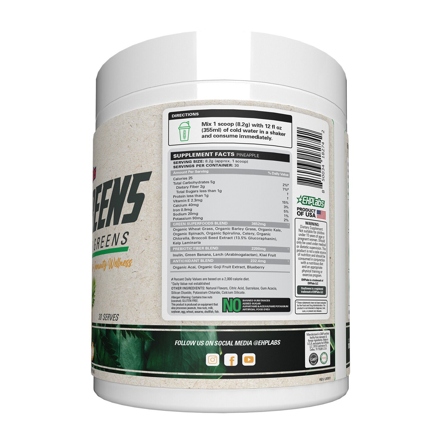 Oxygreens Pineapple