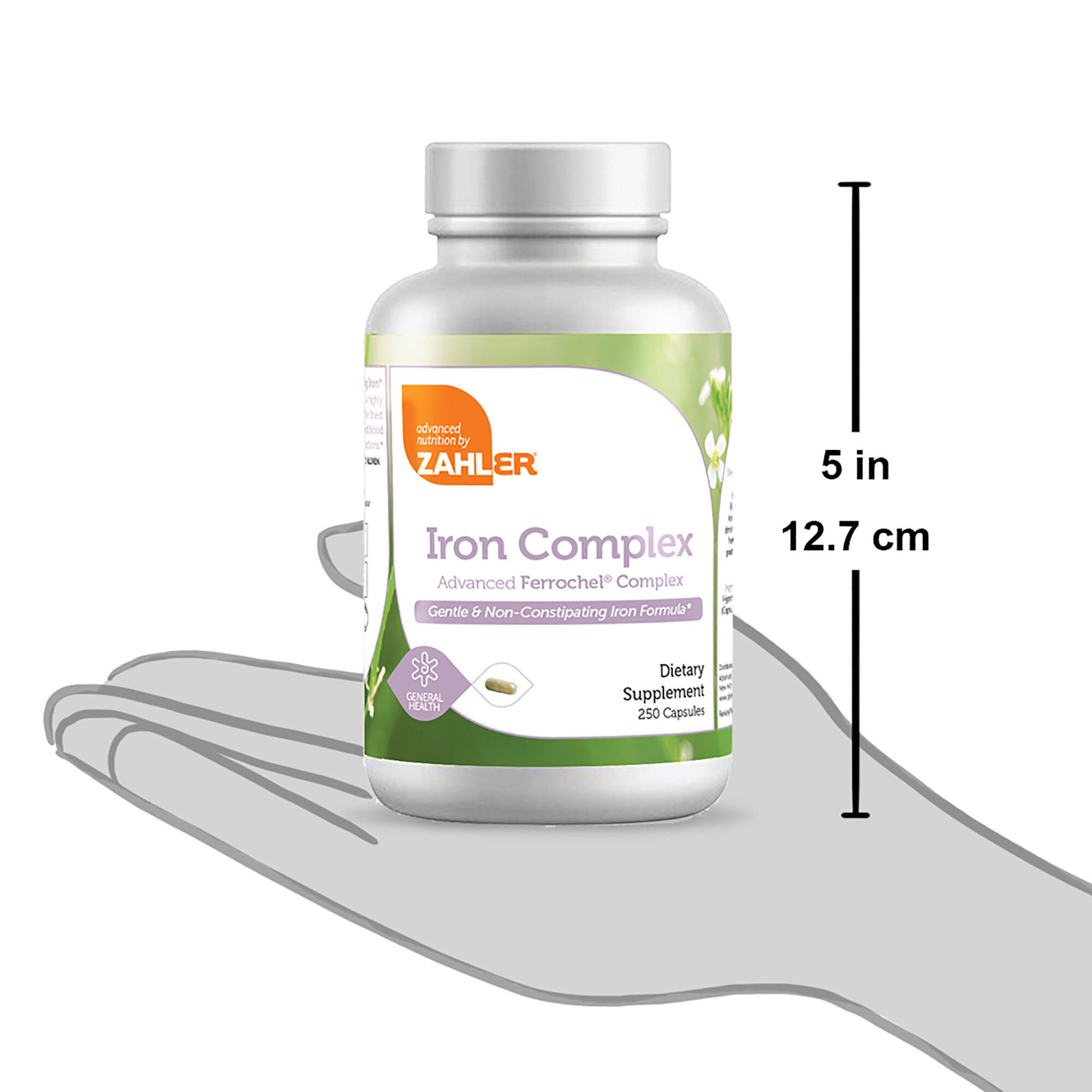 Iron Complex - 250 Capsules (250 Servings)  | GNC