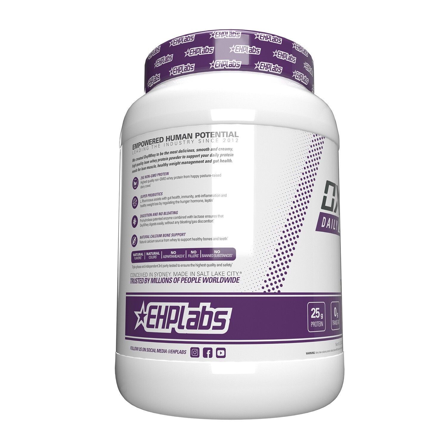 OxyWhey Daily Lean Whey Protein - Delicious Chocolate - (25 Servings)