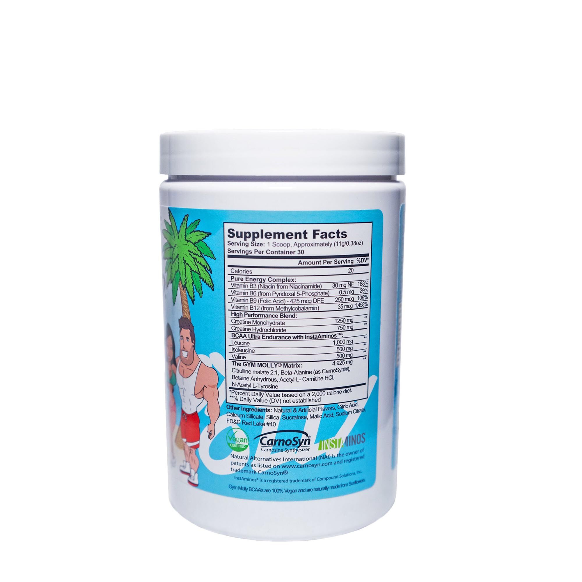 Caffeine Free Pre-Workout - Blue Raspberry Lemonade (30 Servings)  | GNC