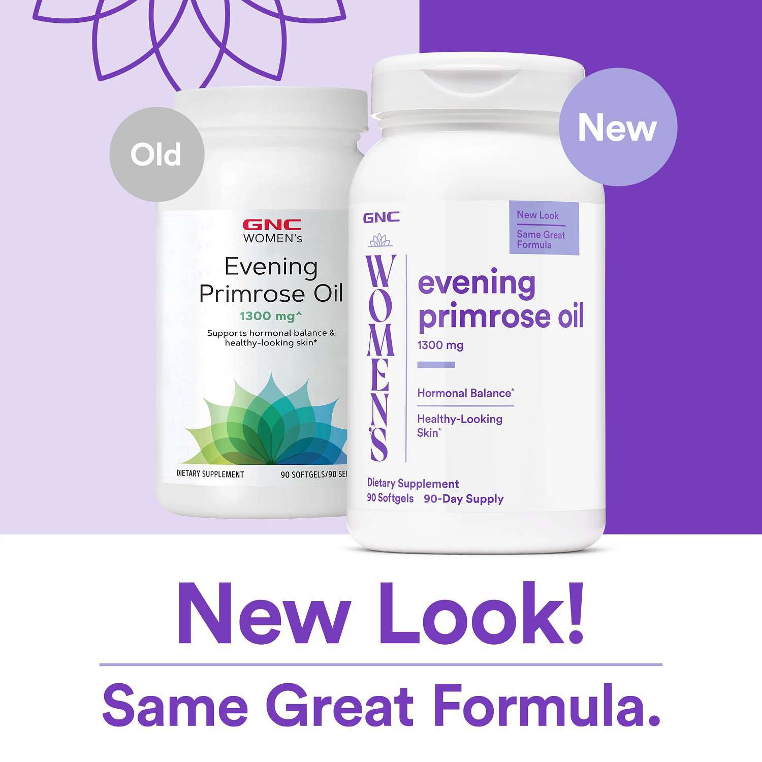 Evening Primrose Oil 1300mg - 90 Softgels (90 Servings)