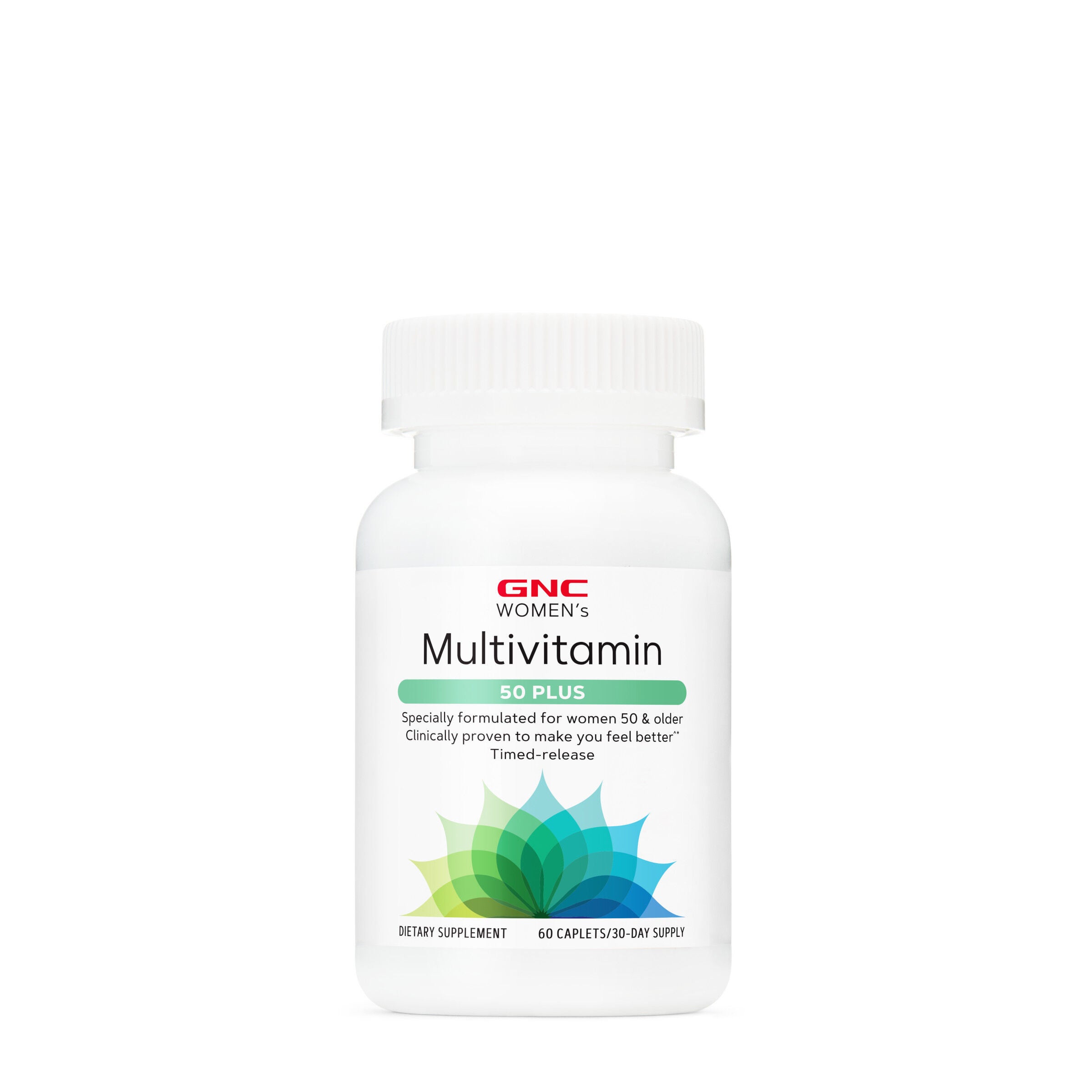 50 Plus Multivitamin- 60 Caplets (30 Servings)  | GNC