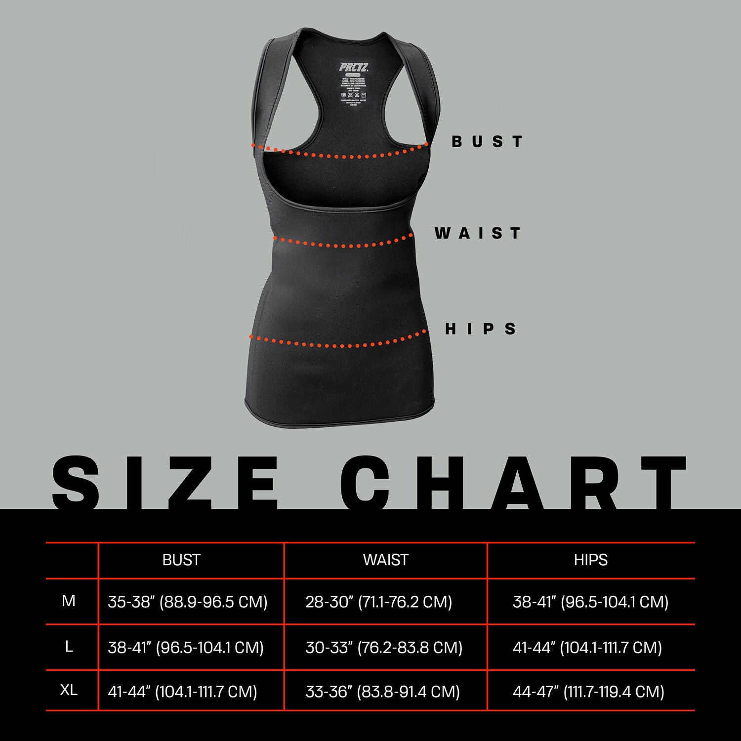 Women's Sauna Tank Top - XL  | GNC
