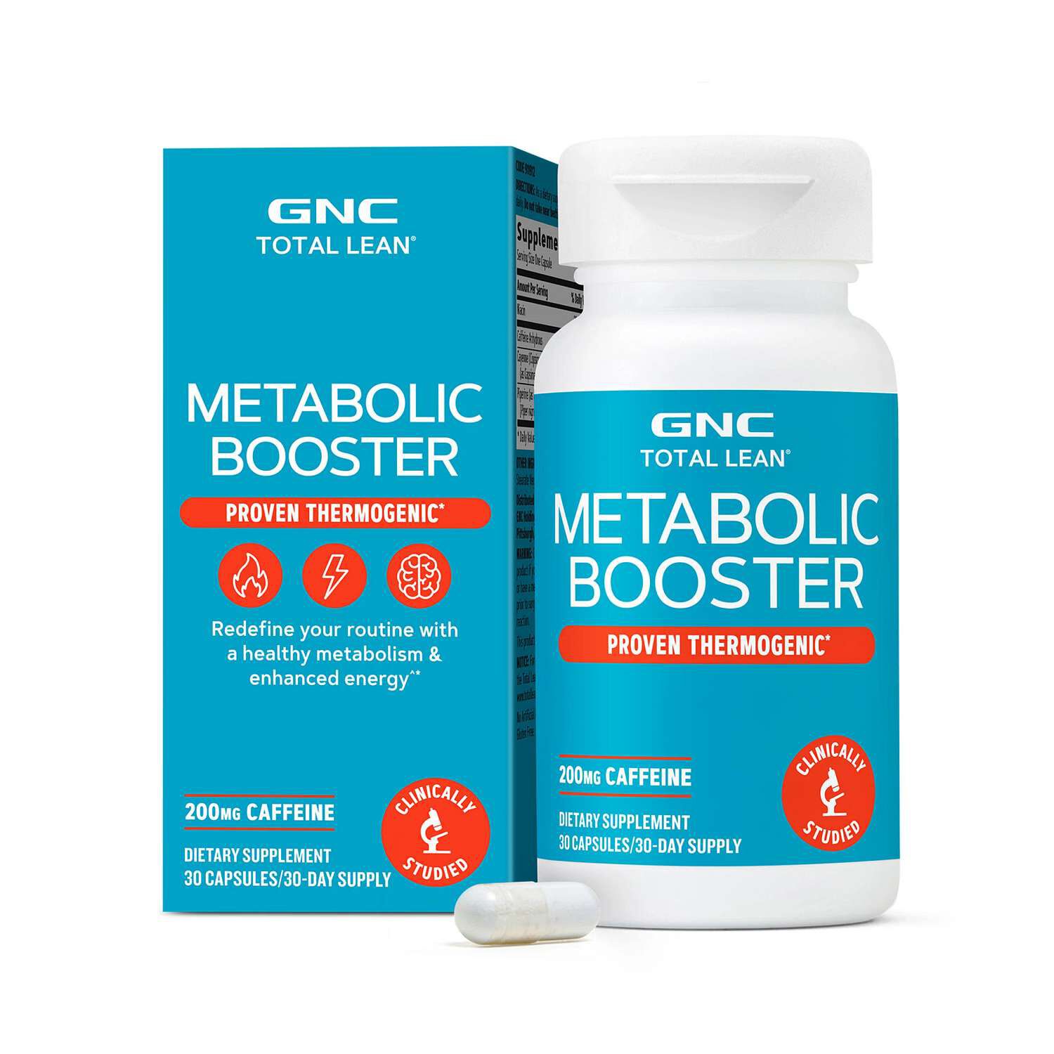 Metabolic Booster - 30 Capsules (30 Servings)  | GNC