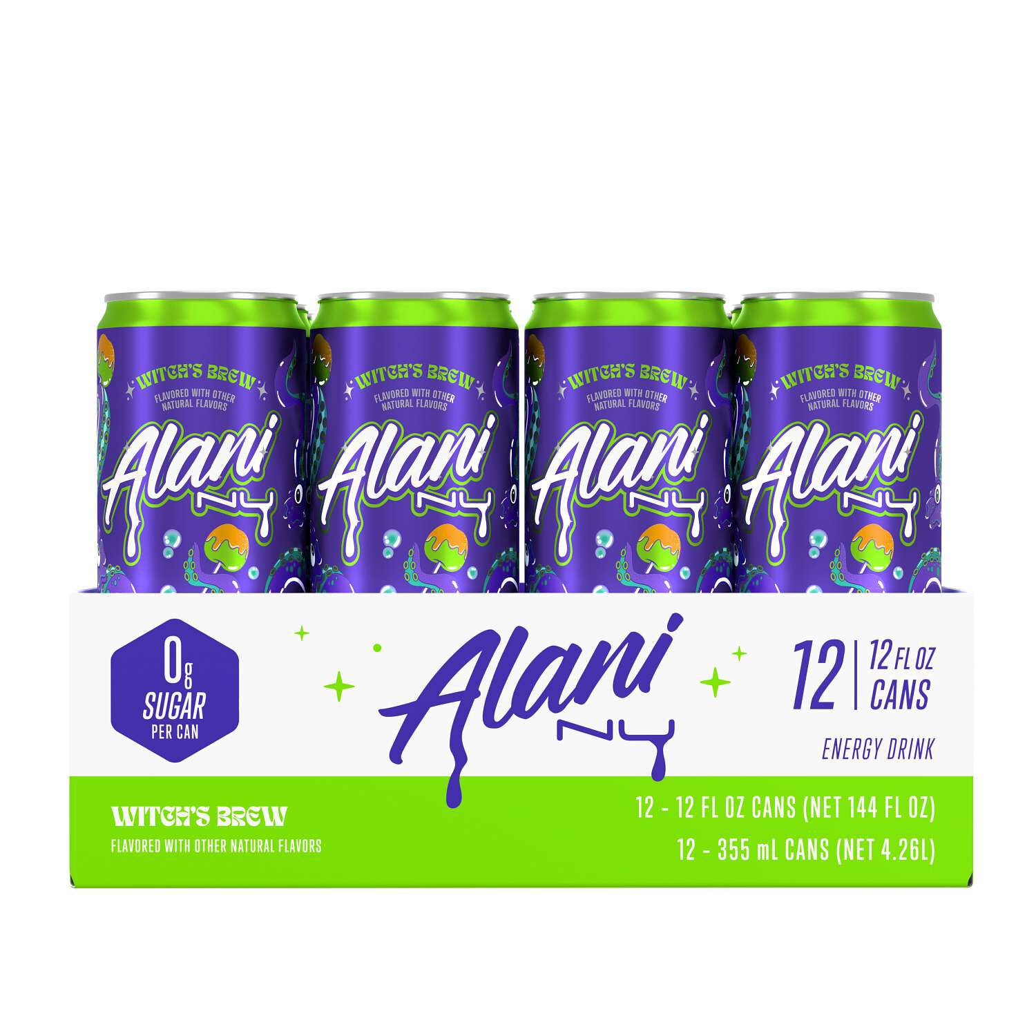 Energy Drink - Witch's Brew 12 oz. (12 Cans)