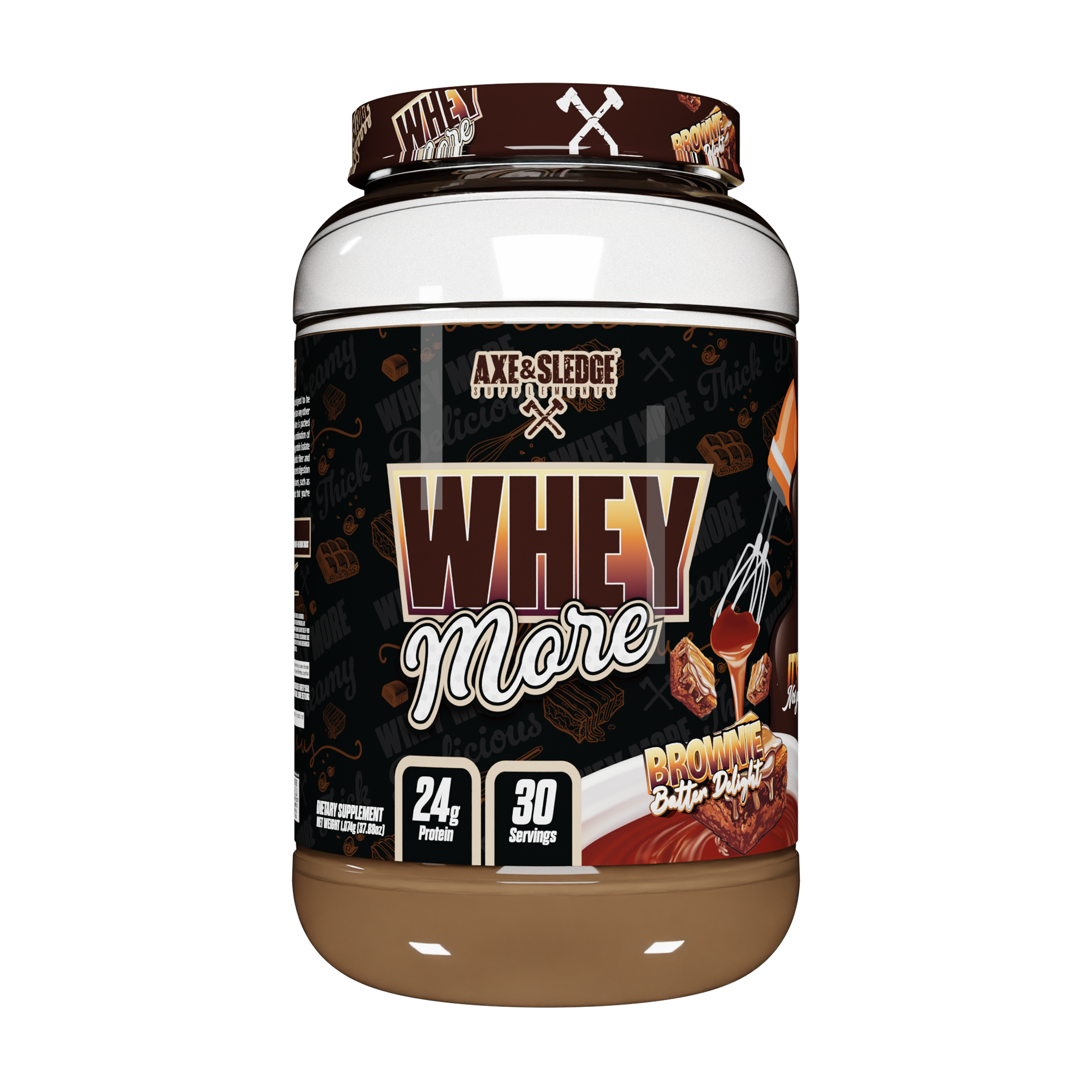 Whey More - Brownie Batter (30 Servings) | GNC