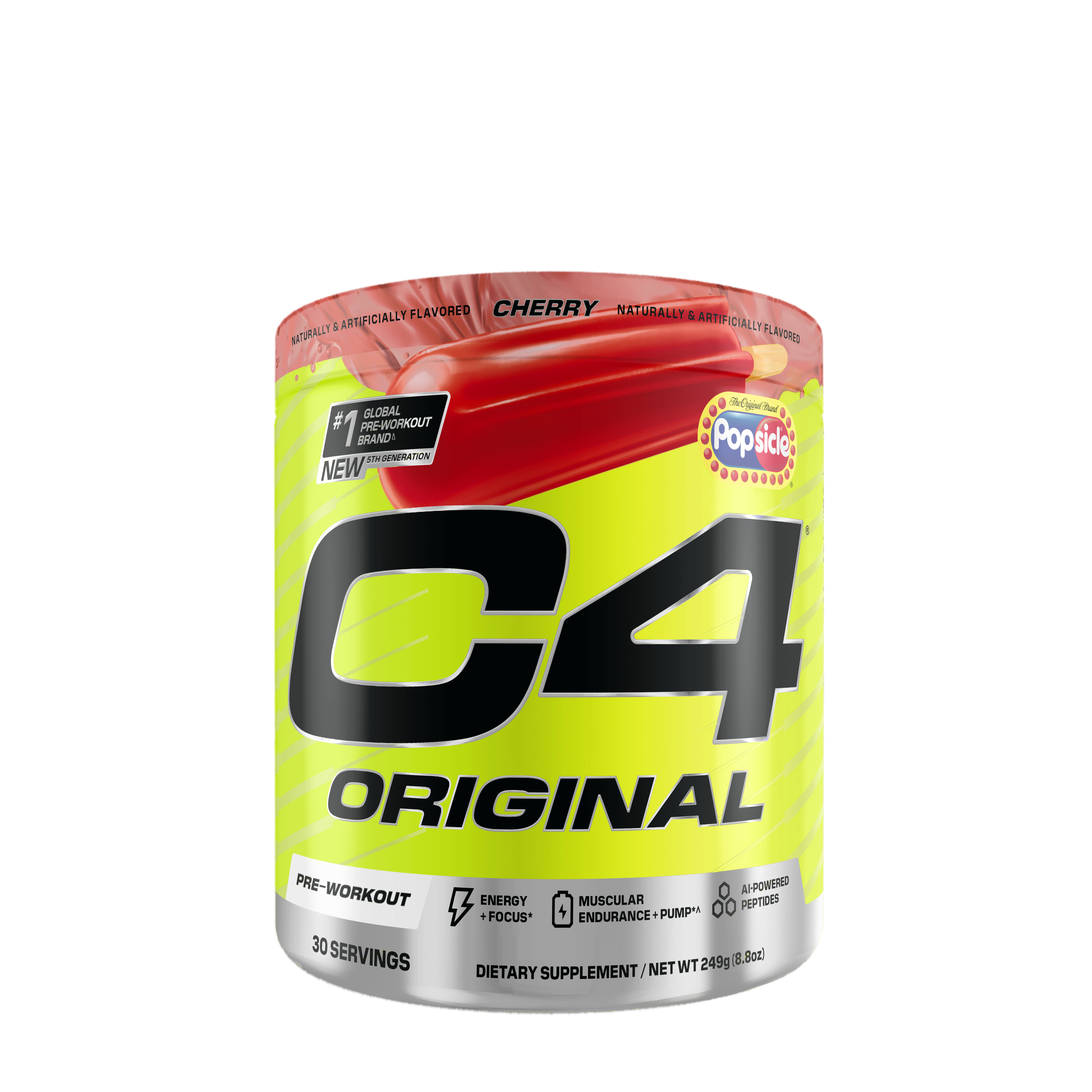 C4 Original Pre-Workout - Cherry Popsicle (30 Servings)  | GNC