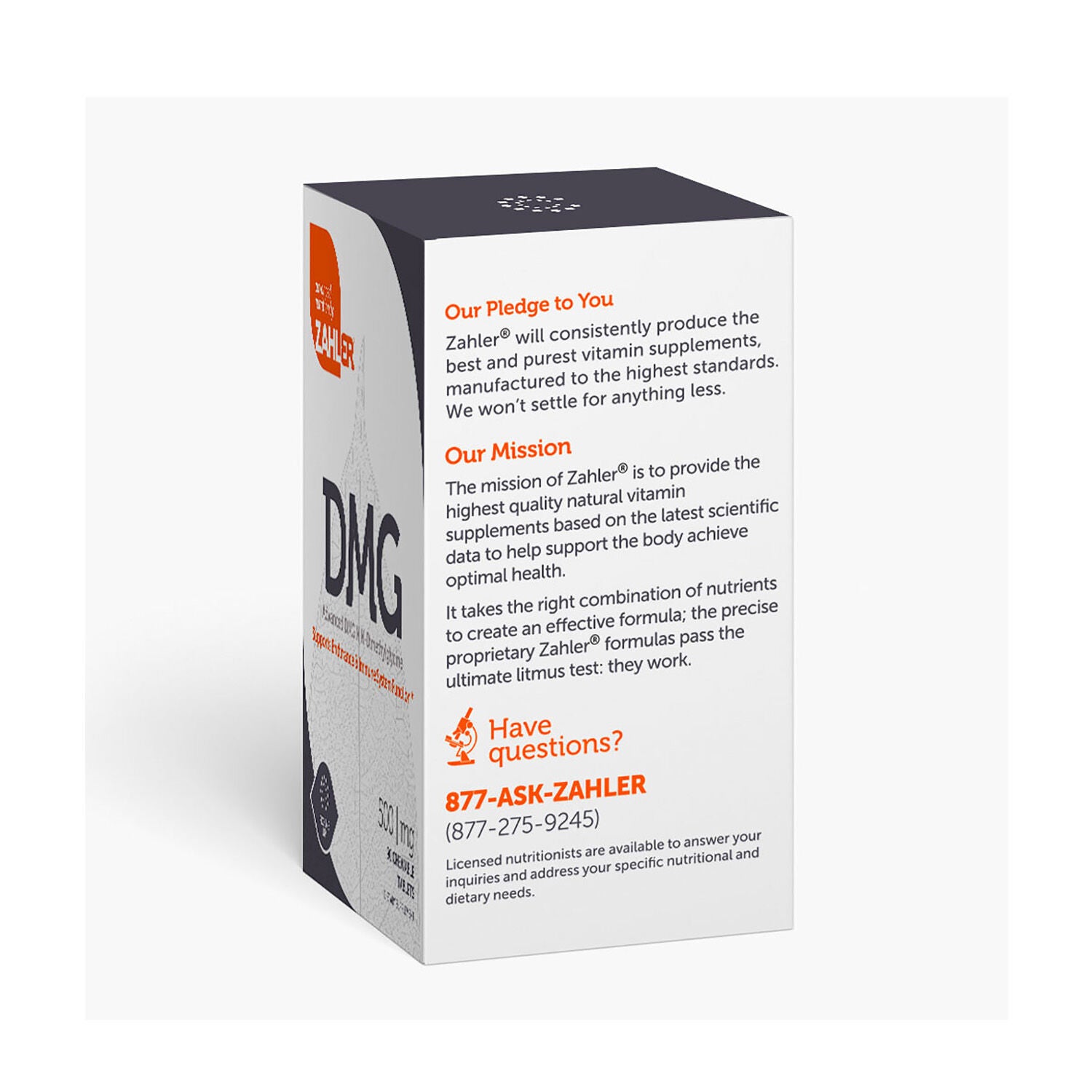 DMG Dimethylglycine 500mg - 90 Chewable Tablets (90 Servings)  | GNC