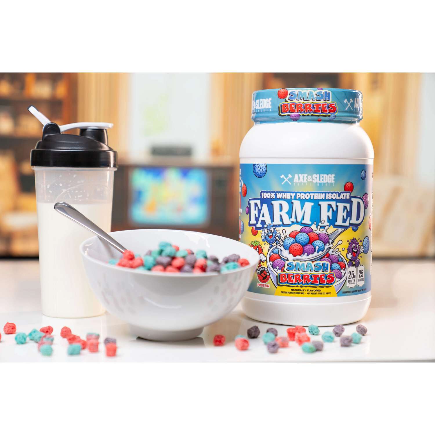 Farm Fed Protein - Smash Berries (25 Servings)