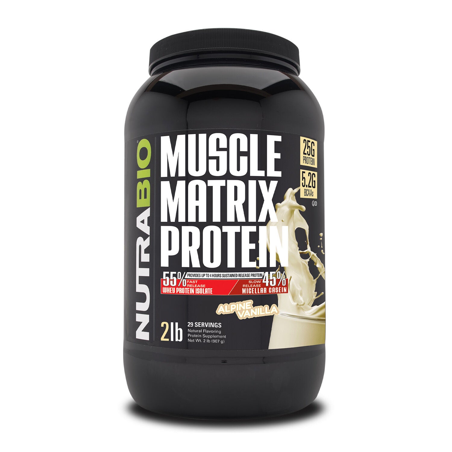 Muscle Matrix Protein - Alpine Vanilla - 2 lb.
