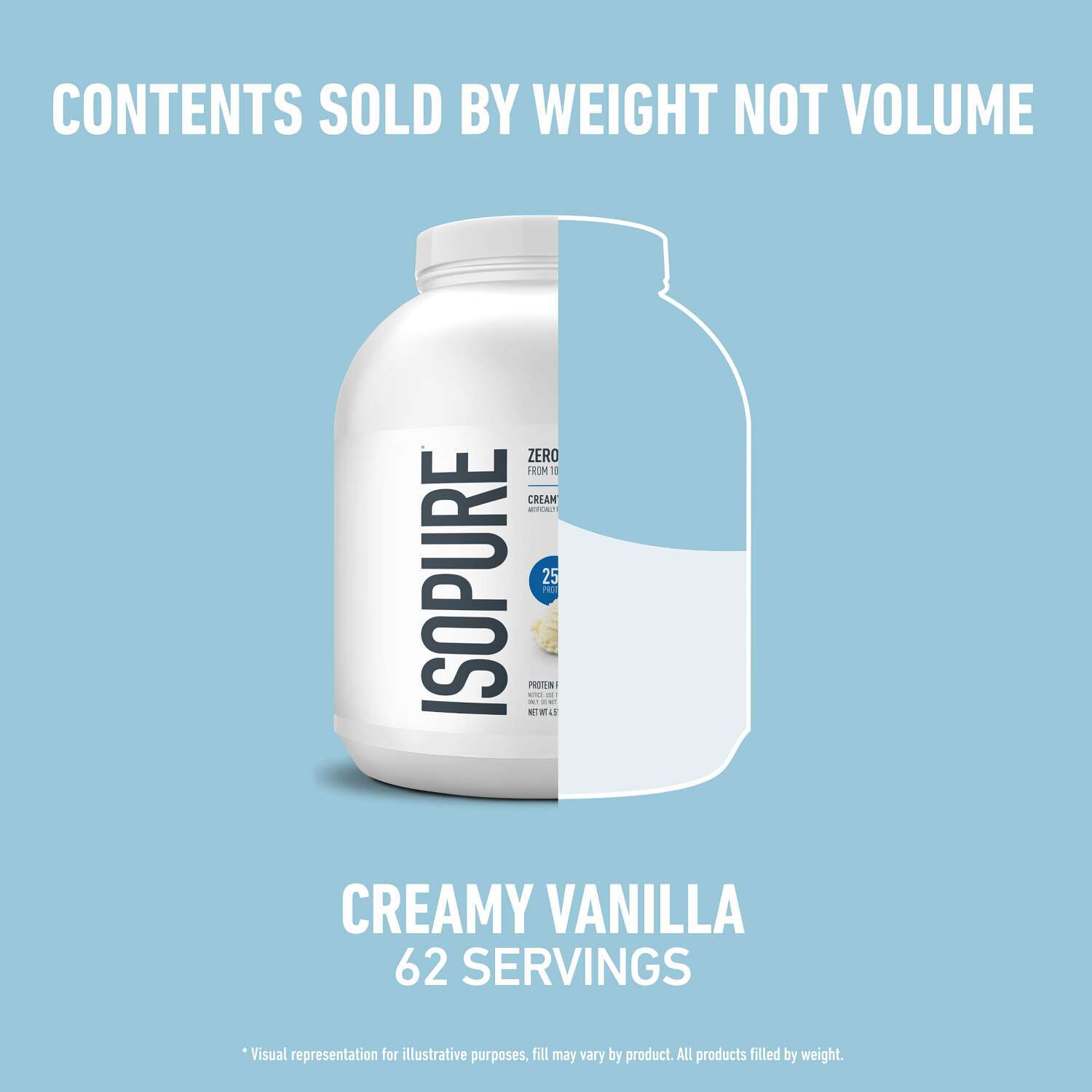 Protein Powder - Creamy Vanilla (62 Servings) Creamy Vanilla | GNC
