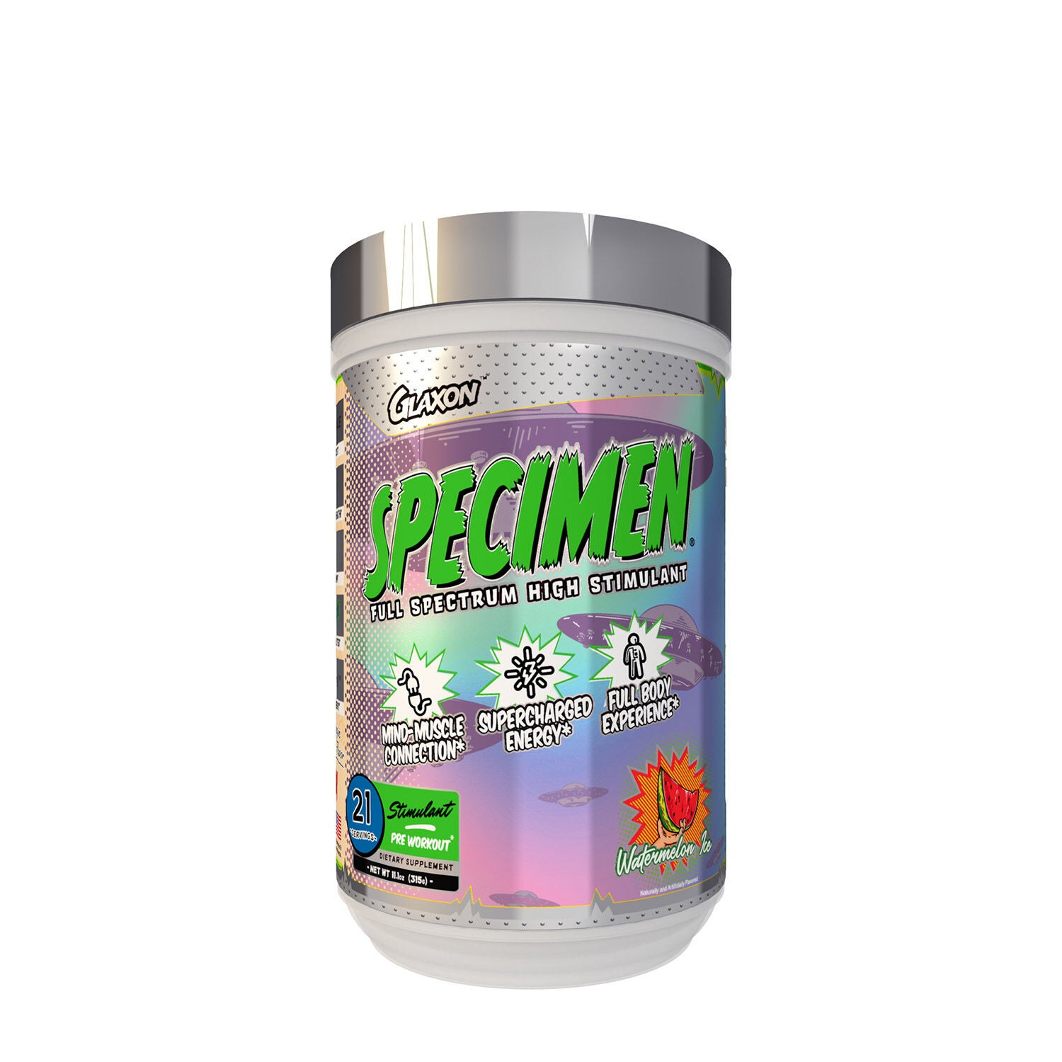 Glaxon Specimen Stimulant Pre Workout Watermelon Ice