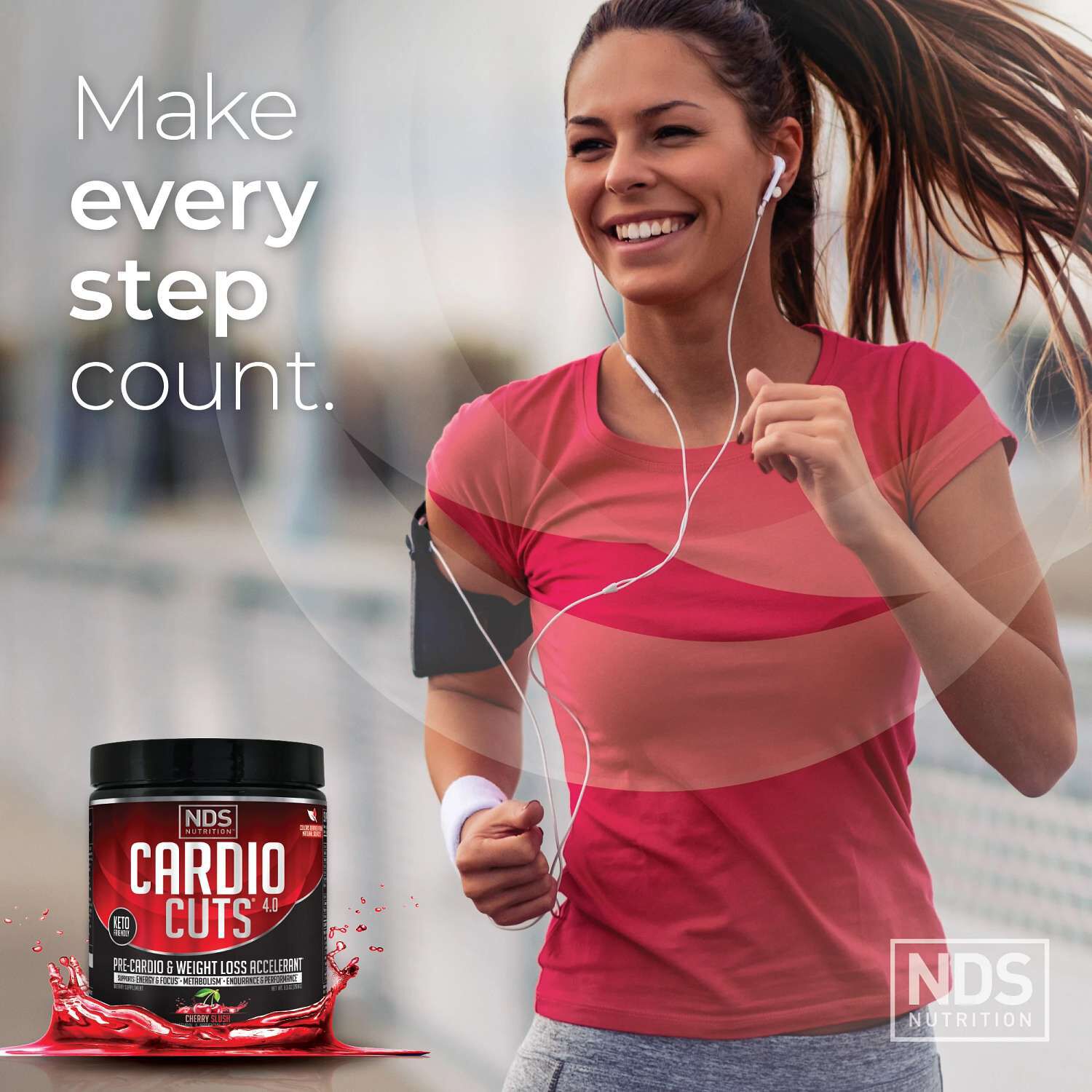 Cardio Cuts&reg; 4.0 - Cherry Slush (40 Servings)