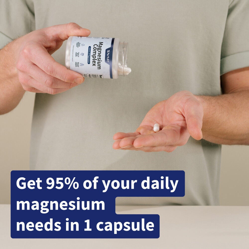 Magnesium Complex - 60 Capsules (60 Servings)  | GNC