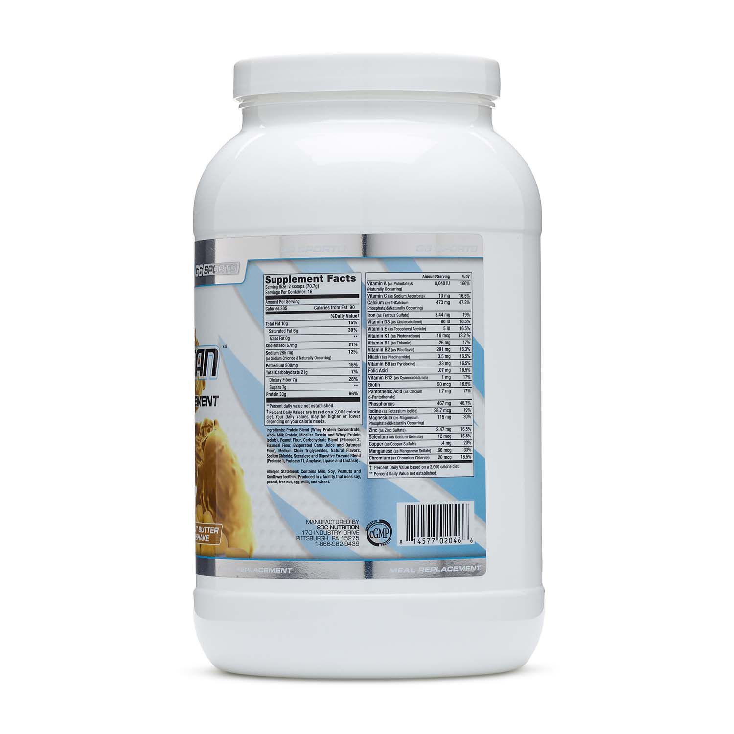 SUPER-LEAN&trade; - Peanut Butter Milkshake (16 Servings) Peanut Butter Milkshake | GNC