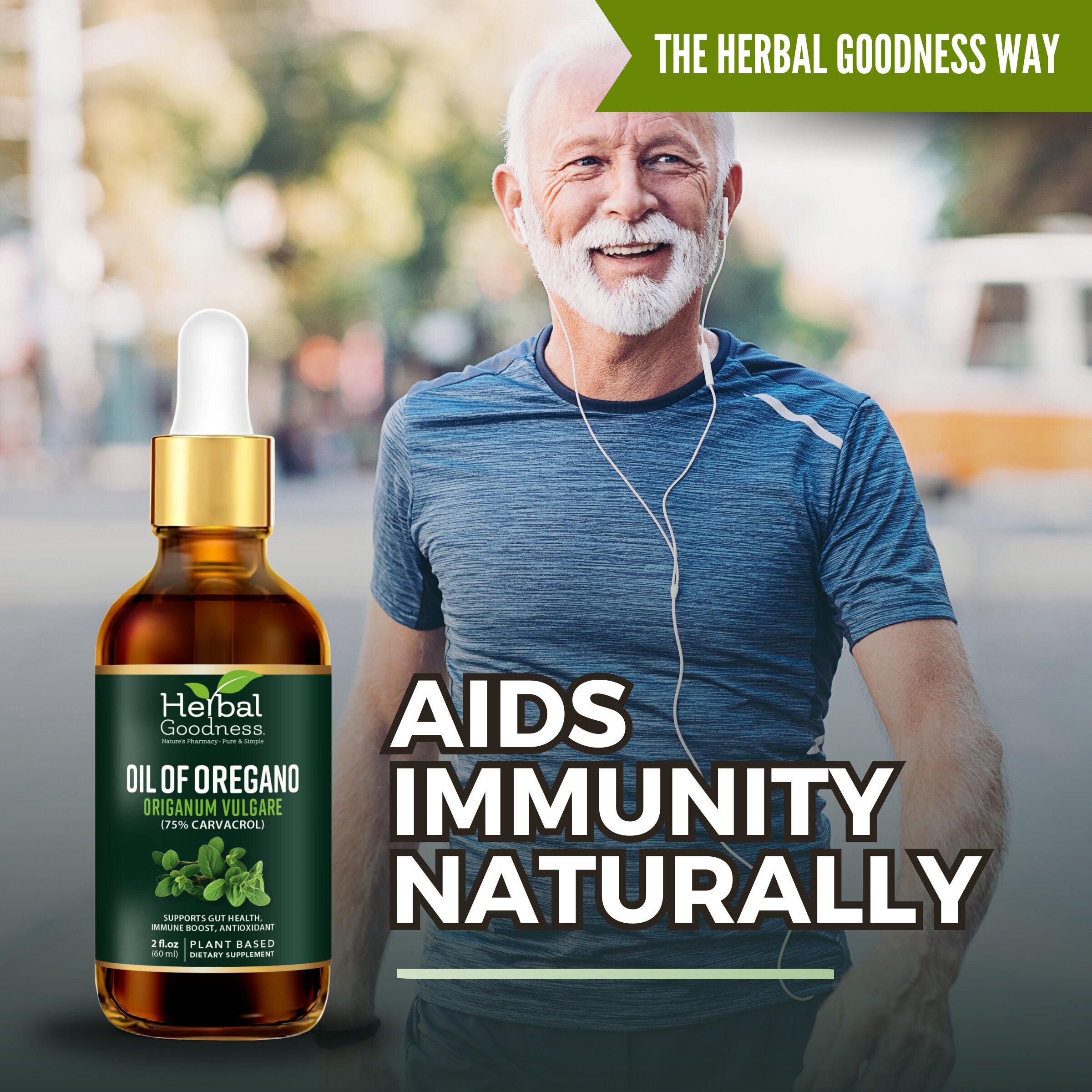 Oil of Oregano - 2 fl oz. (400 Servings)