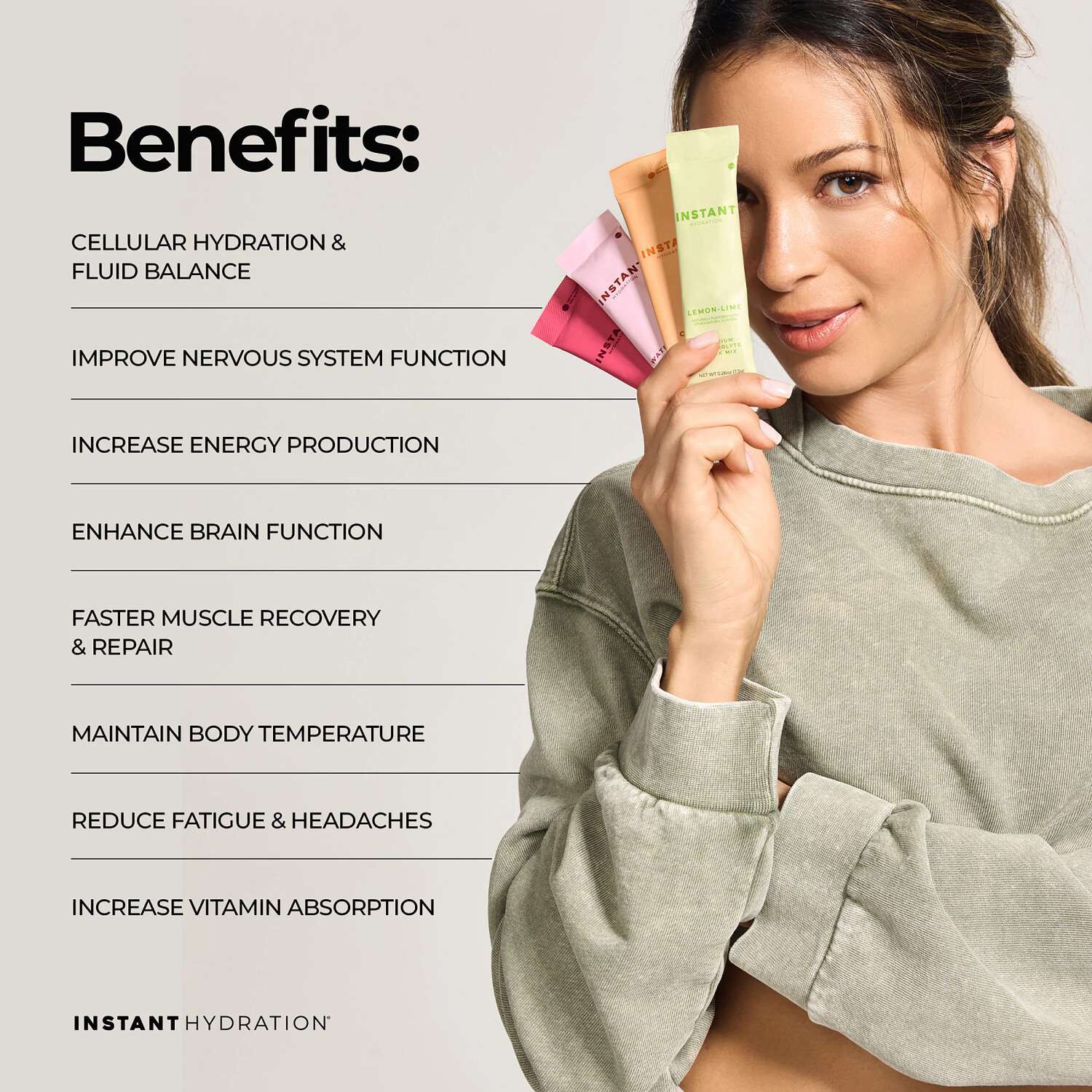 Premium Electrolyte Drink Mix - Variety Pack (10 Stick Packs) Variety | GNC