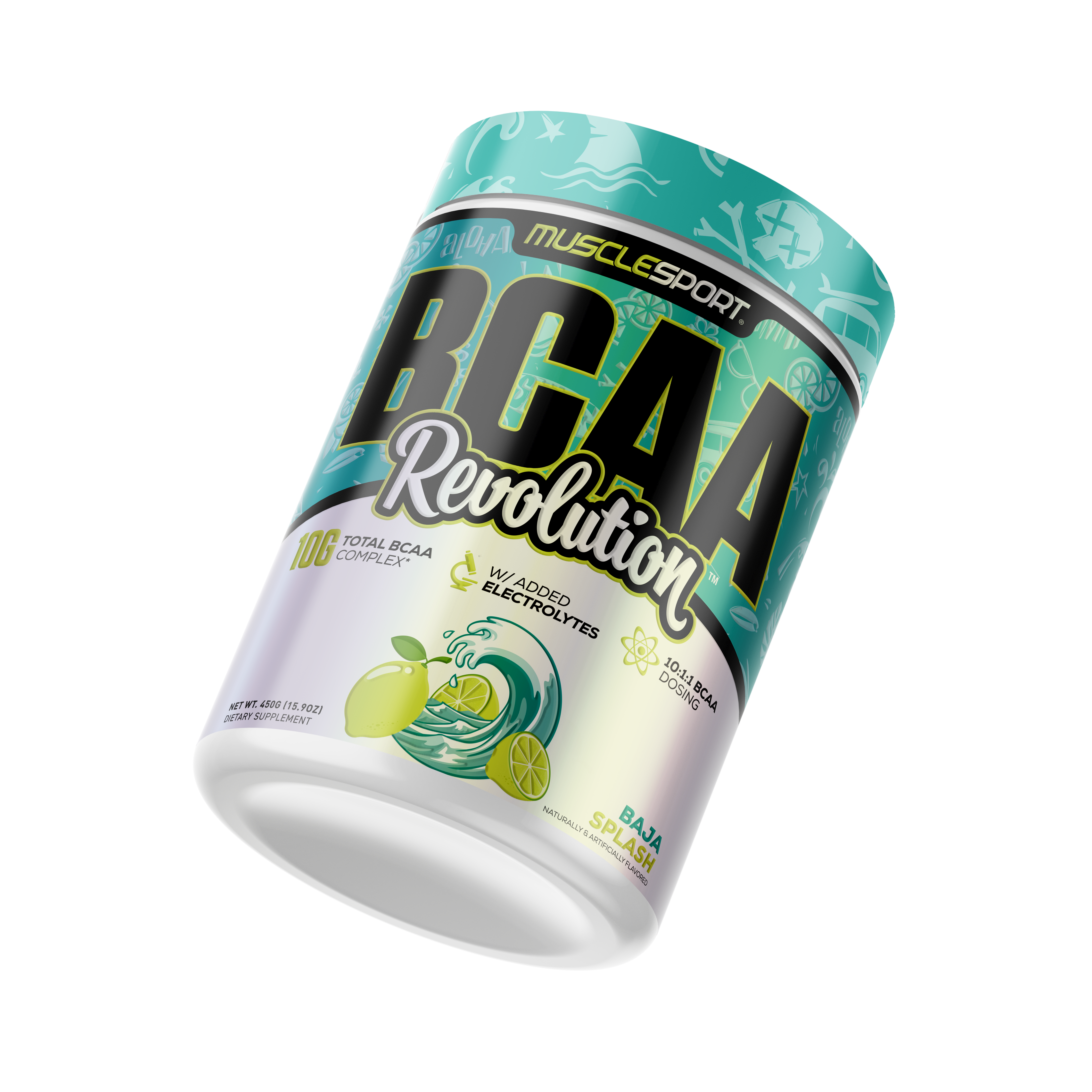 MuscleSport Bcaa Revolution - Baja Splash (30 Servings)
