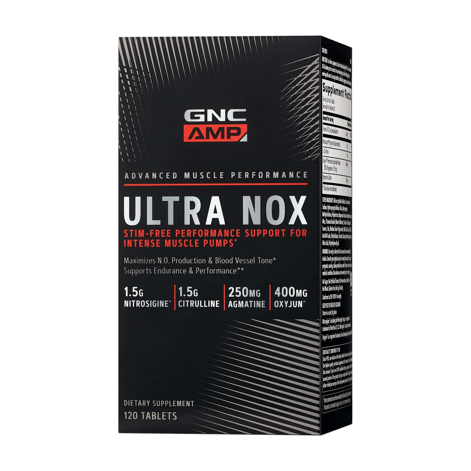 GNC AMP Ultra Nox Box