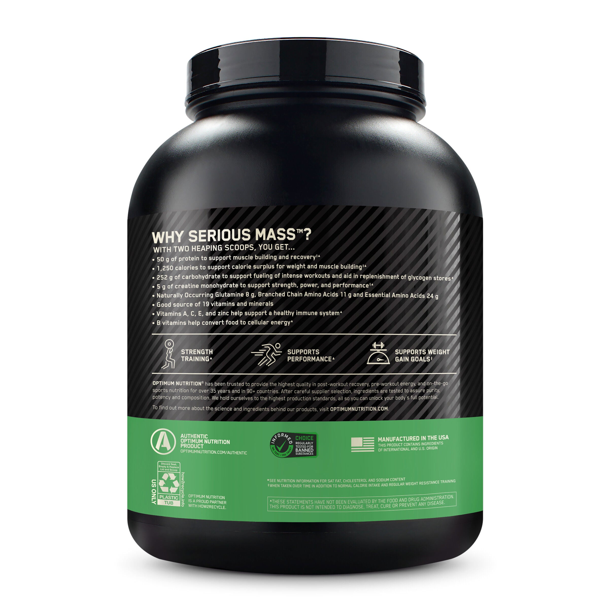 Serious Mass&trade; - Vanilla (8 Servings)