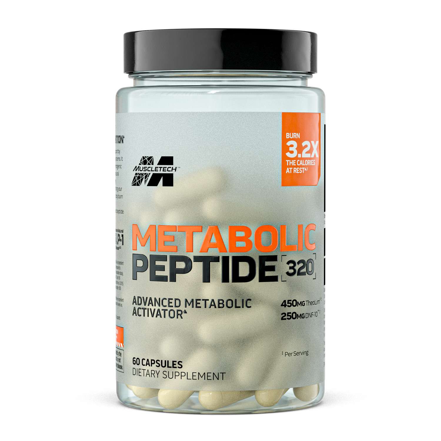 Metabolic Peptide 320 - 60 Capsules (30 Servings)  | GNC