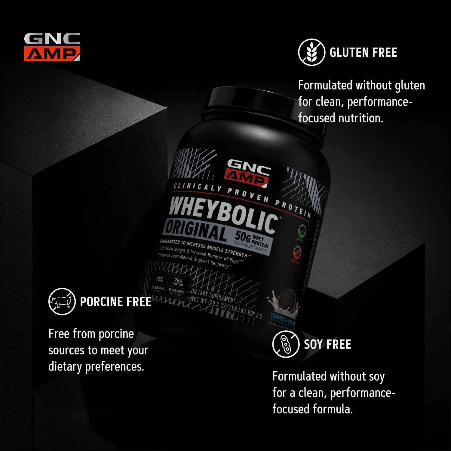 New Wheybolic - Cookies & Cream (26 Servings)