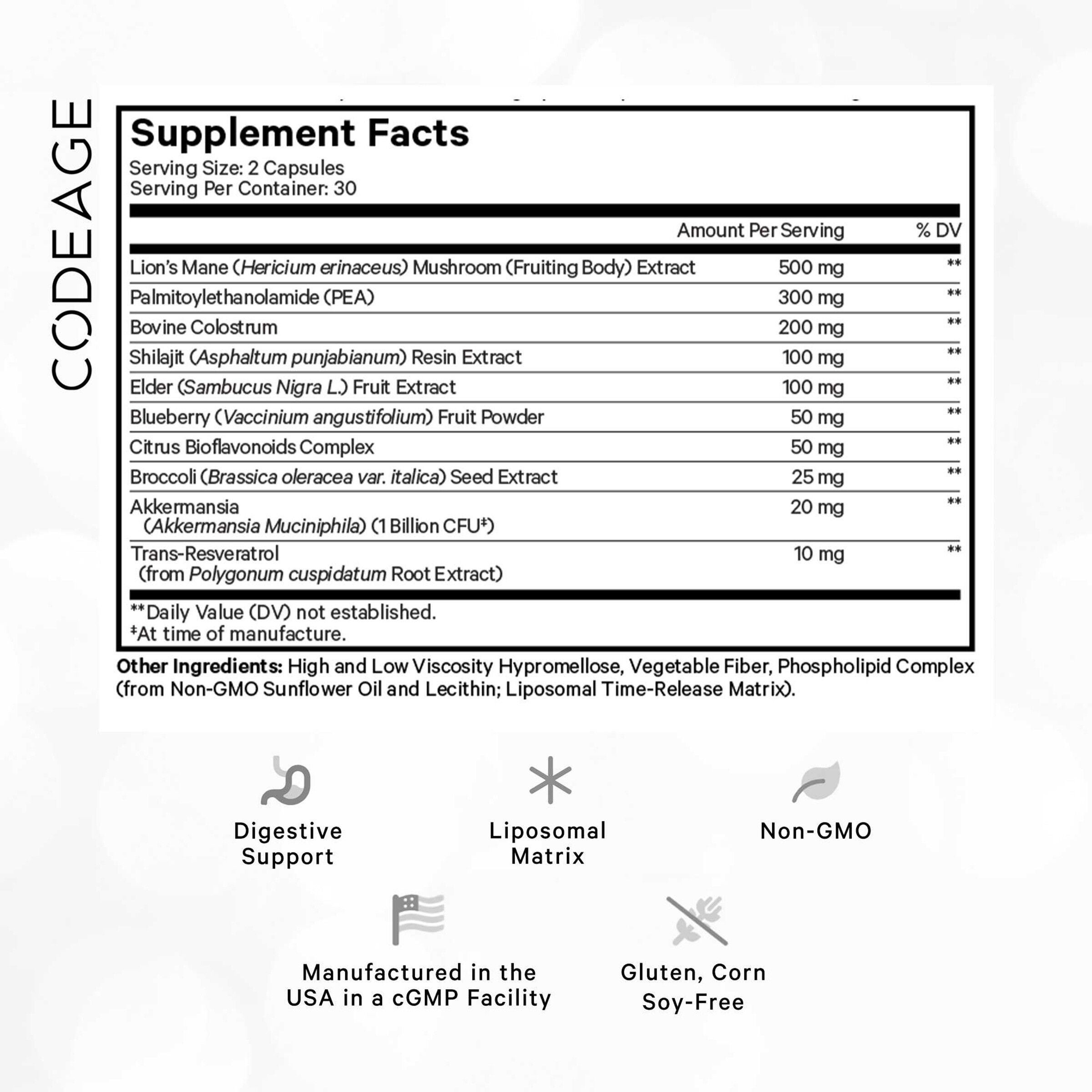 GLP-Harmony Companion - 60 Capsules (30 Servings)  | GNC