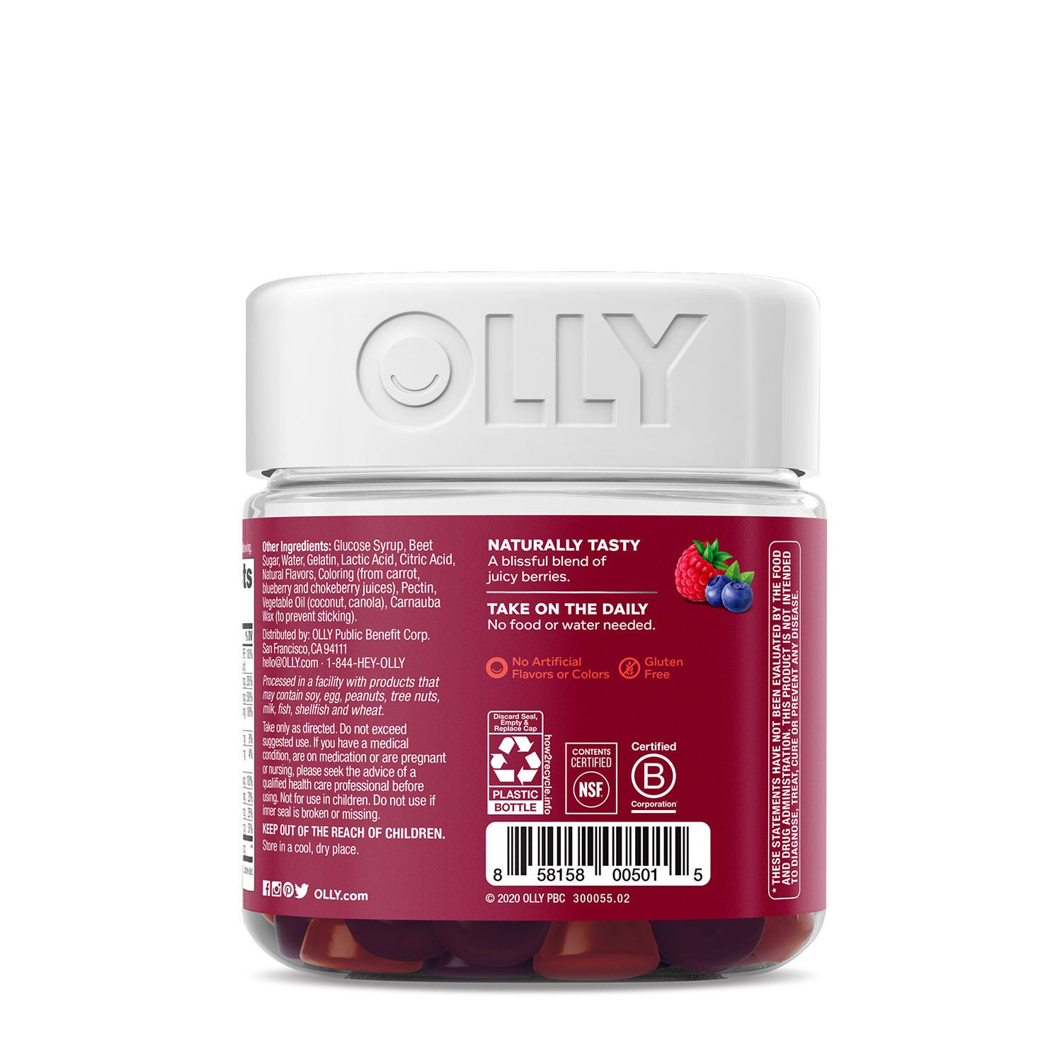 Women's Multi Gummies - Blissful Berry - 90 Gummies (45 Servings)