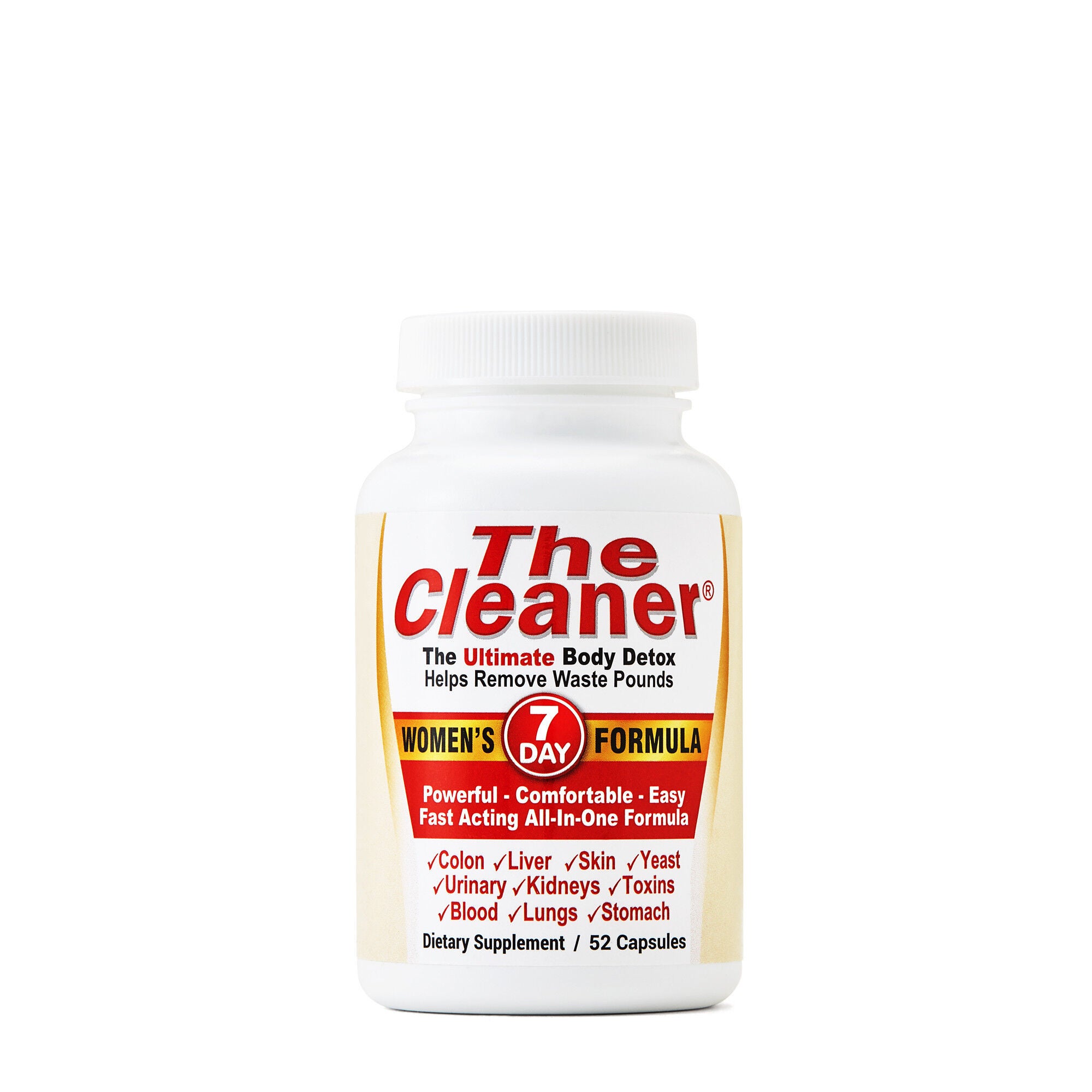 The Cleaner Body Detox Men's Formula, 7 Day - 52 capsules