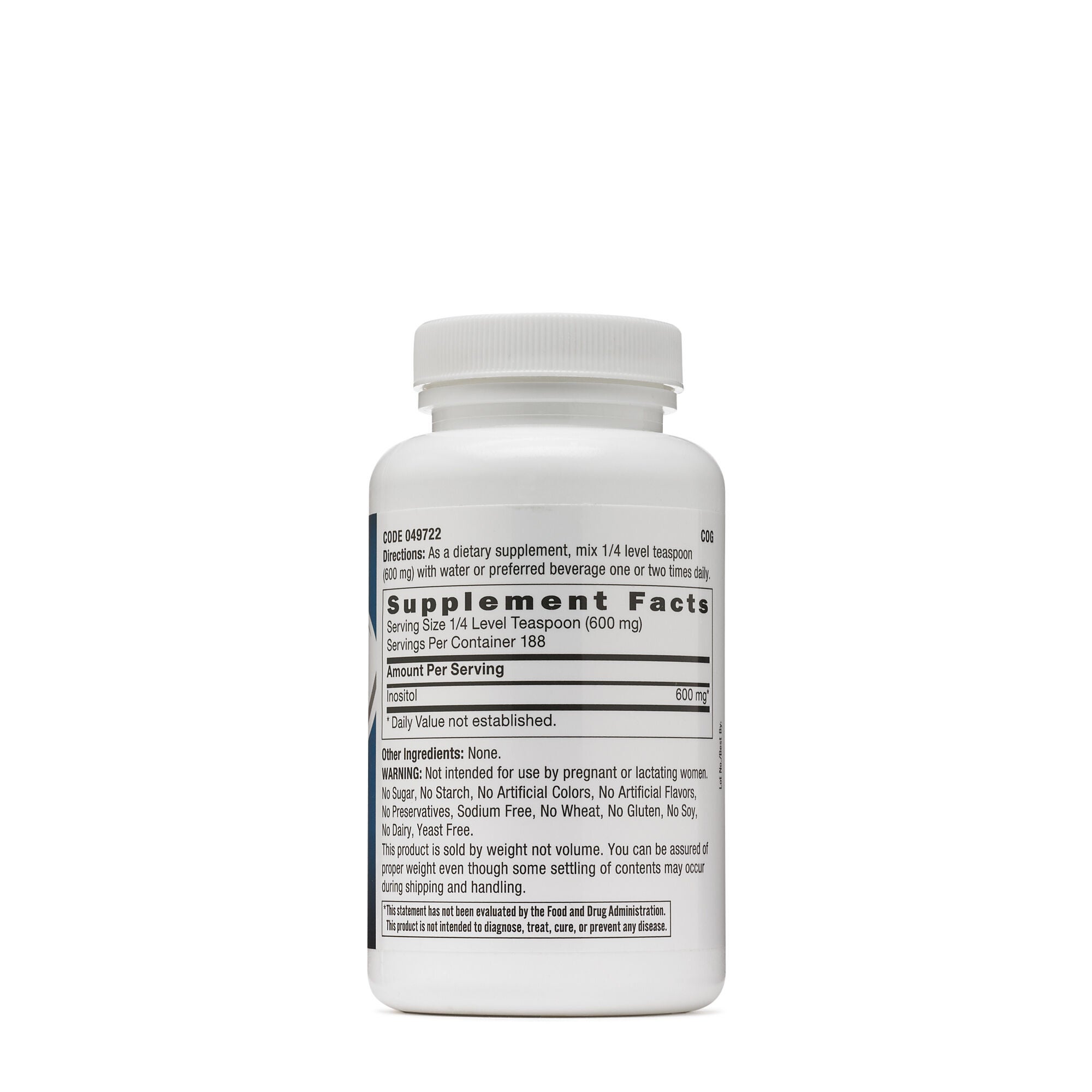 049722 GNC Plays a critical role in cell function & growth* This