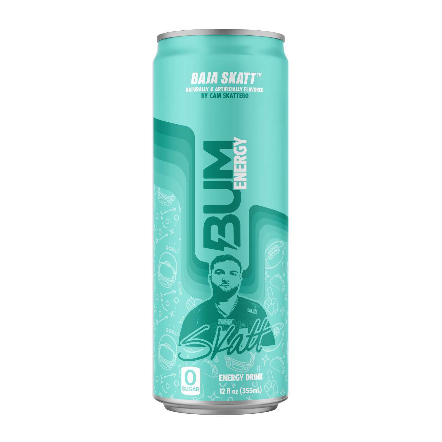 Energy Drink - Baja Skatt&trade; - 12 oz. (12 Cans)