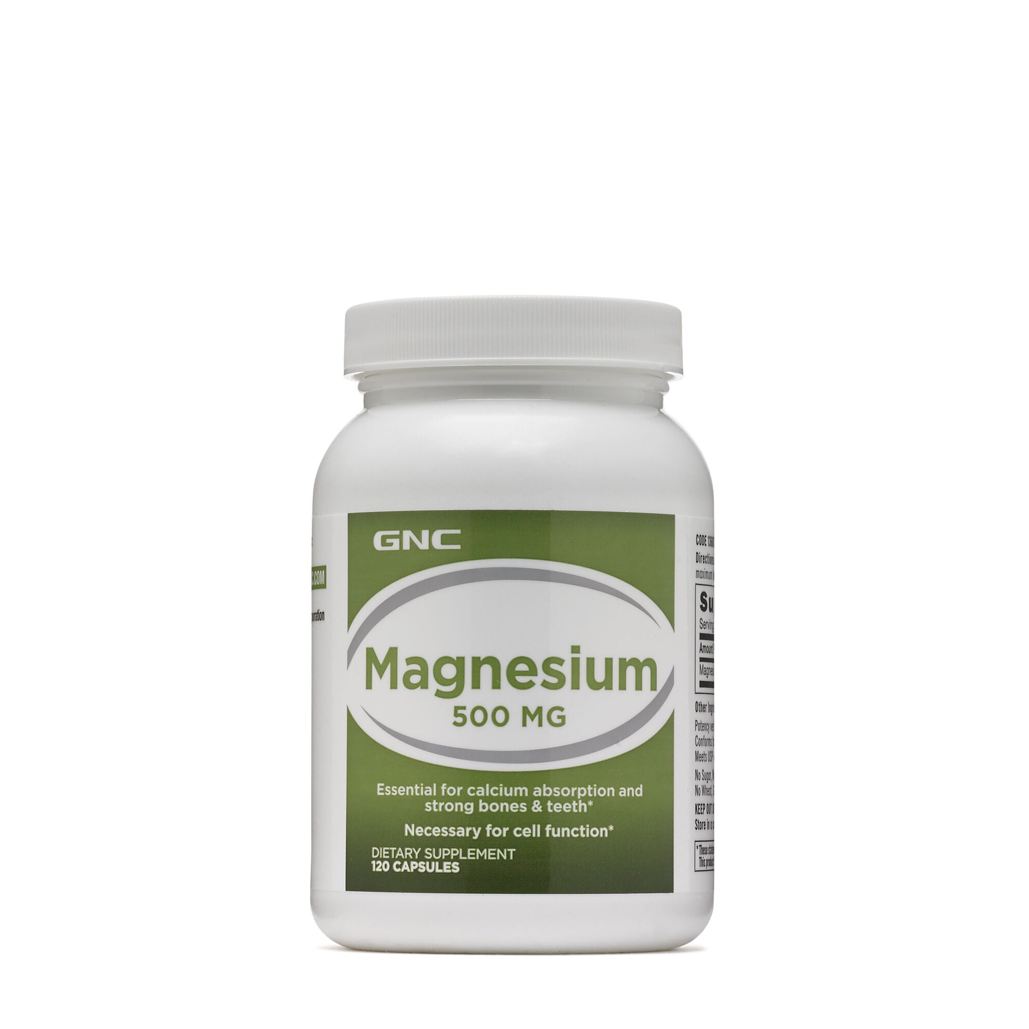 GNC Magnesium 500mg for Bone Tooth Strength 120 Capsules eBay
