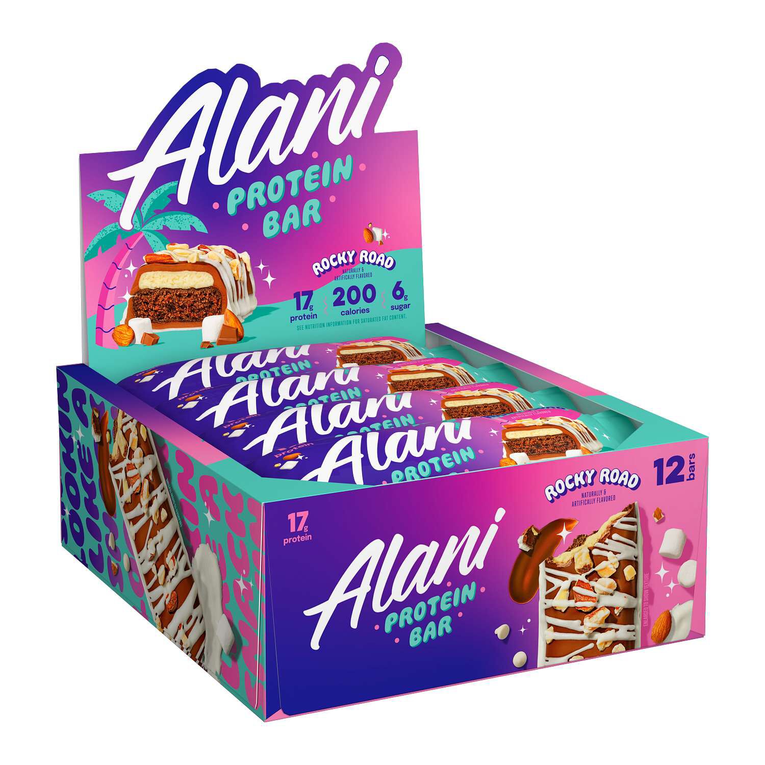 Protein Bar - Rocky Road(12 Bars)