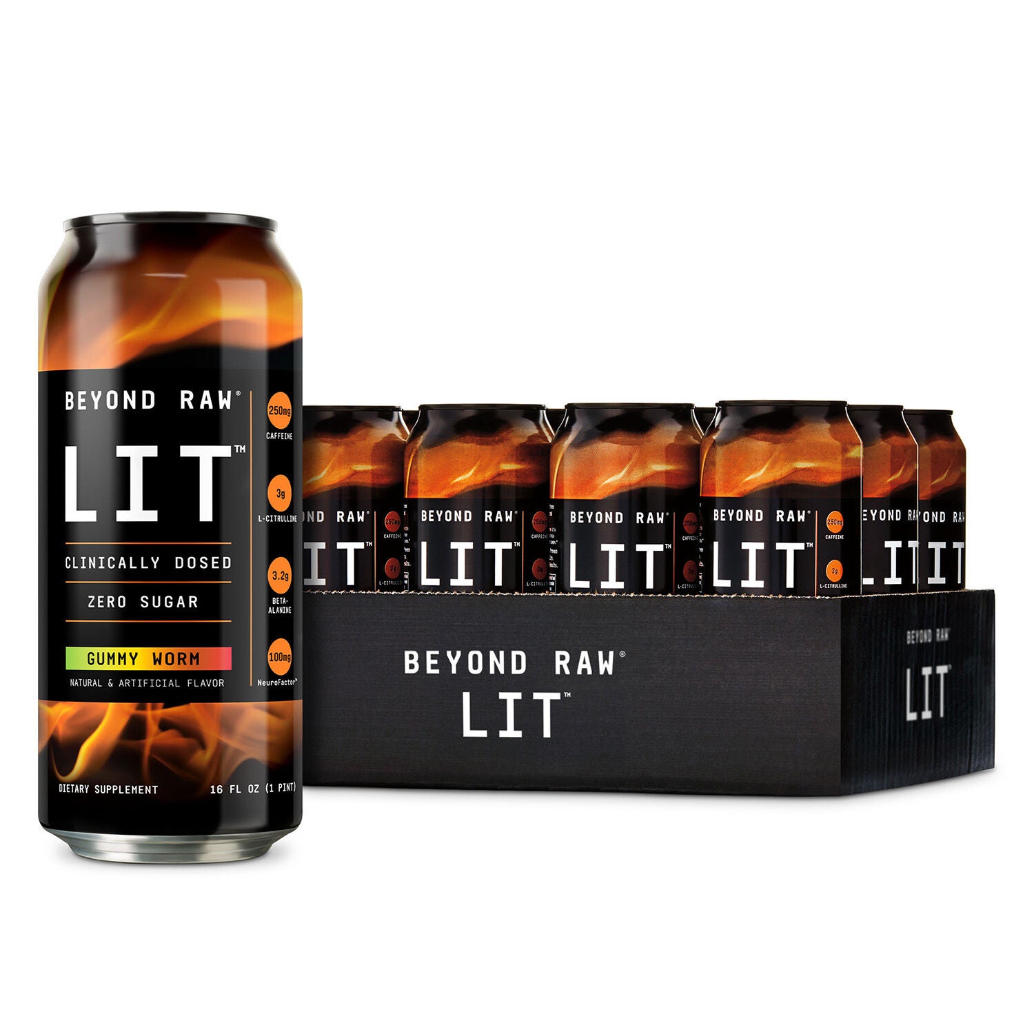 Beyond Raw Lit Pre-Workout - Gummy Worm | GNC