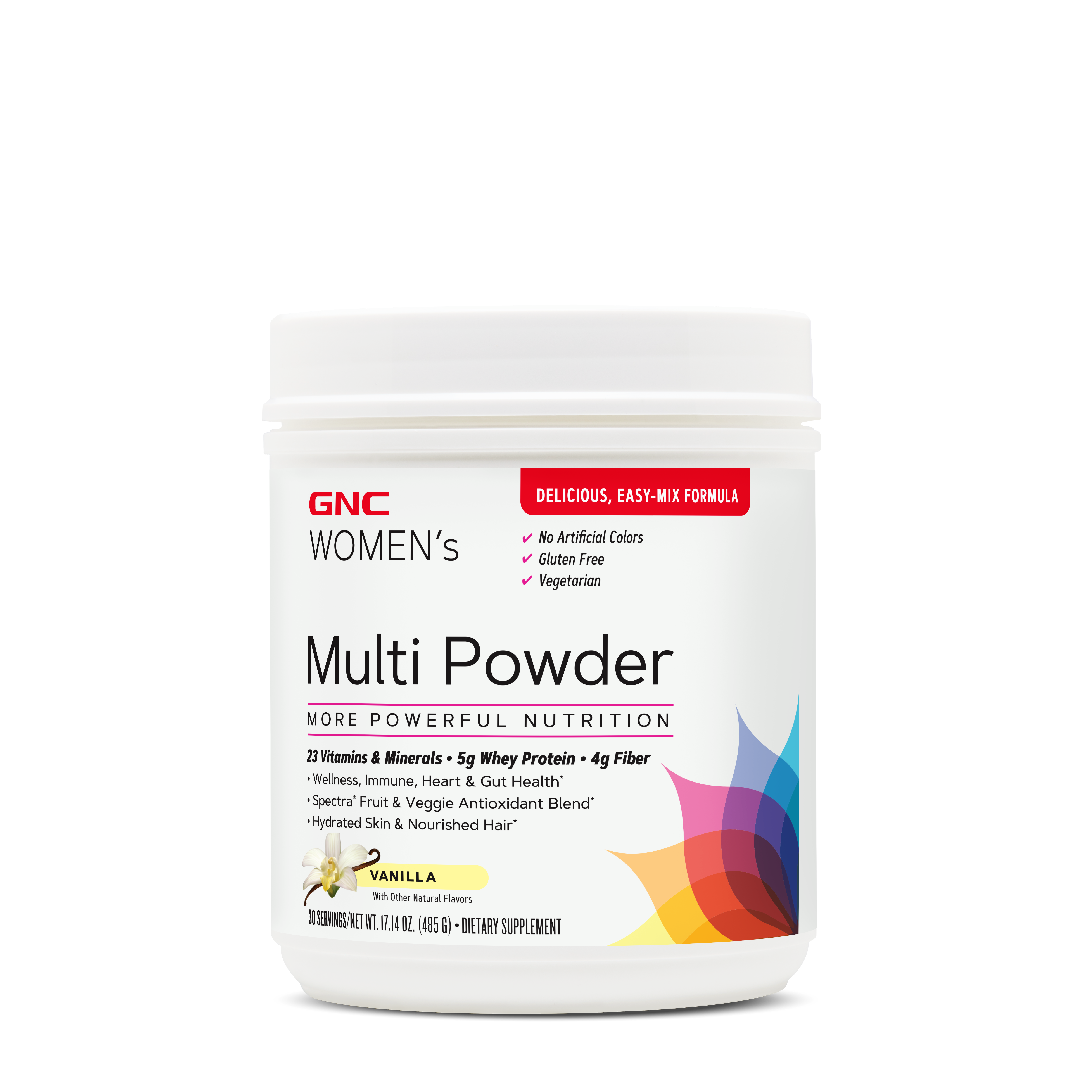 GNC Women's Multi Powder - Vanilla 17.14 Oz. (30 Servings)