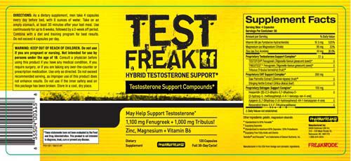 Pharmafreak Test Freak Gnc Test freak is one of the most recognizable testosterone supplements on the market, and it just got even better.