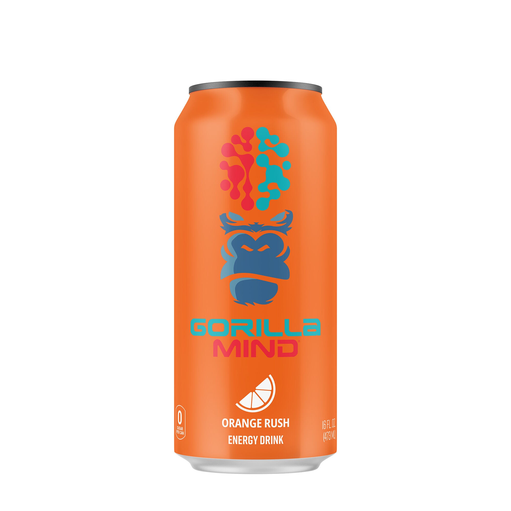 Energy Drink - Orange Rush - 16oz. &#40;12 Cans&#41;  | GNC