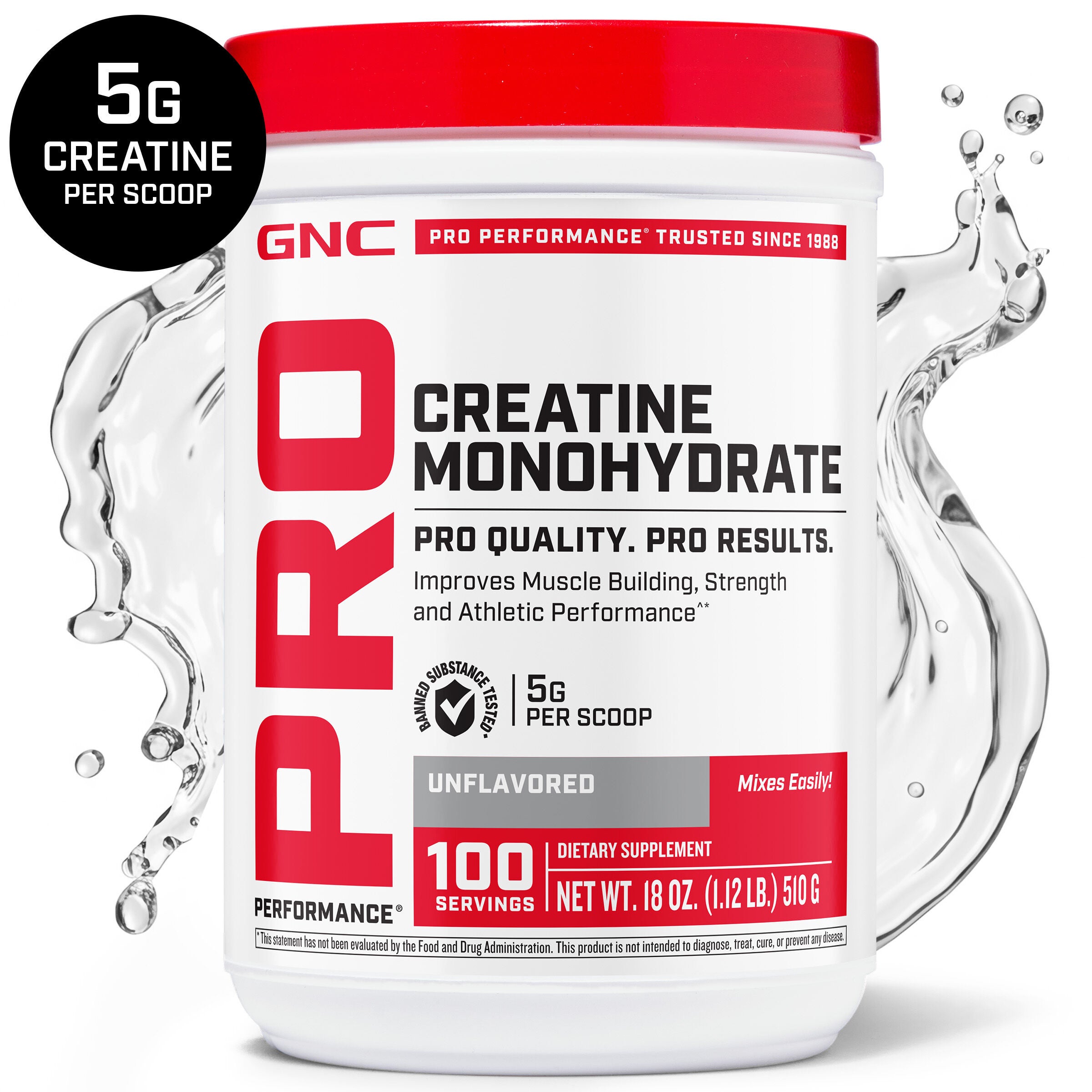 Creatine Monohydrate (100 Servings)